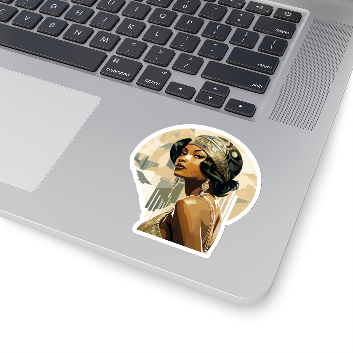 Art Deco Black Woman Sticker