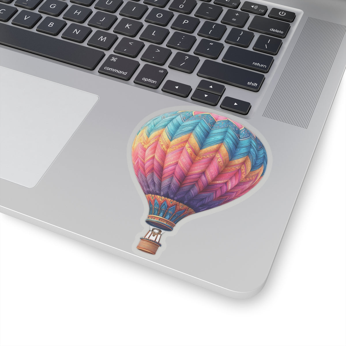 Colorful Hot Air Balloon Sticker