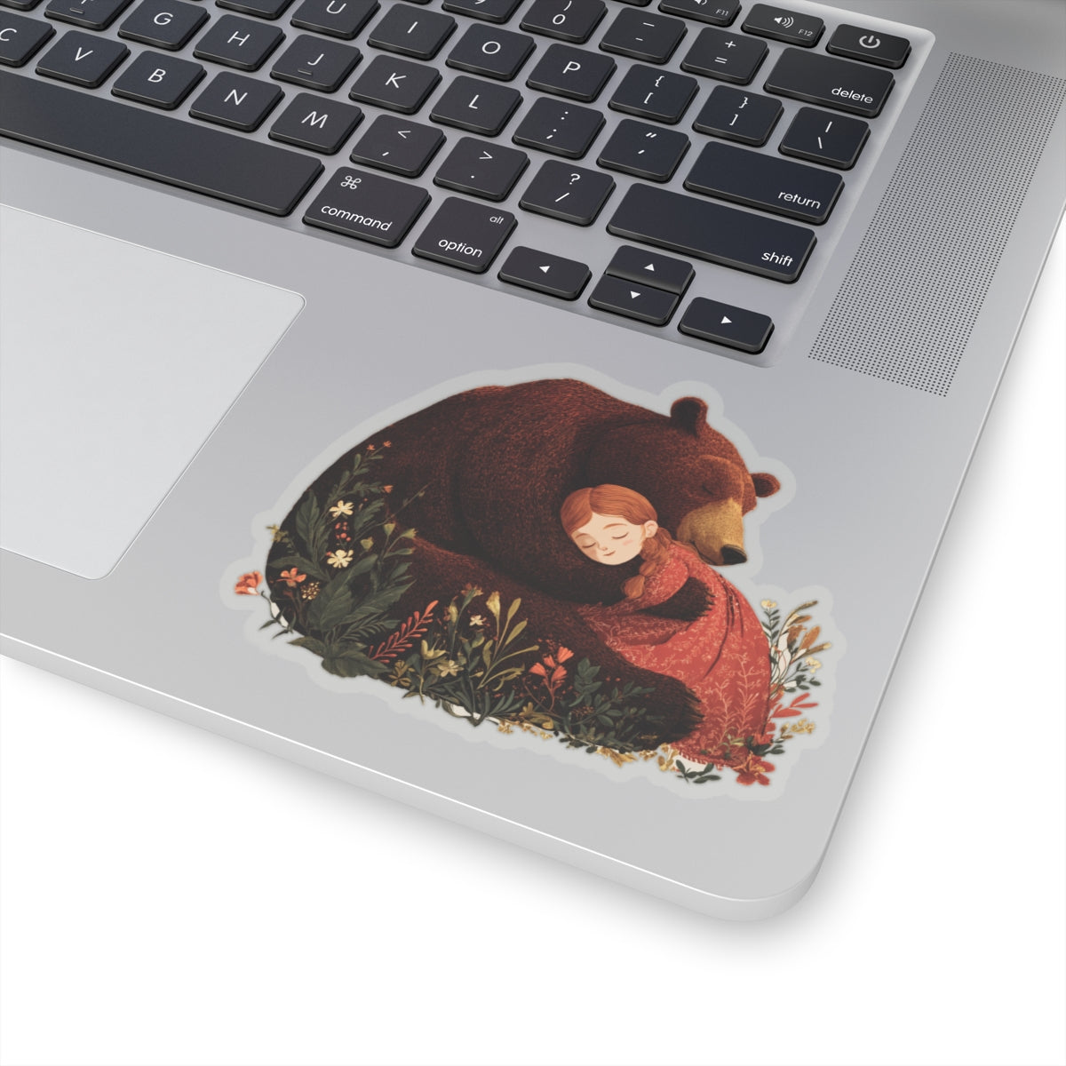 Little Girl and The Bear Sticker