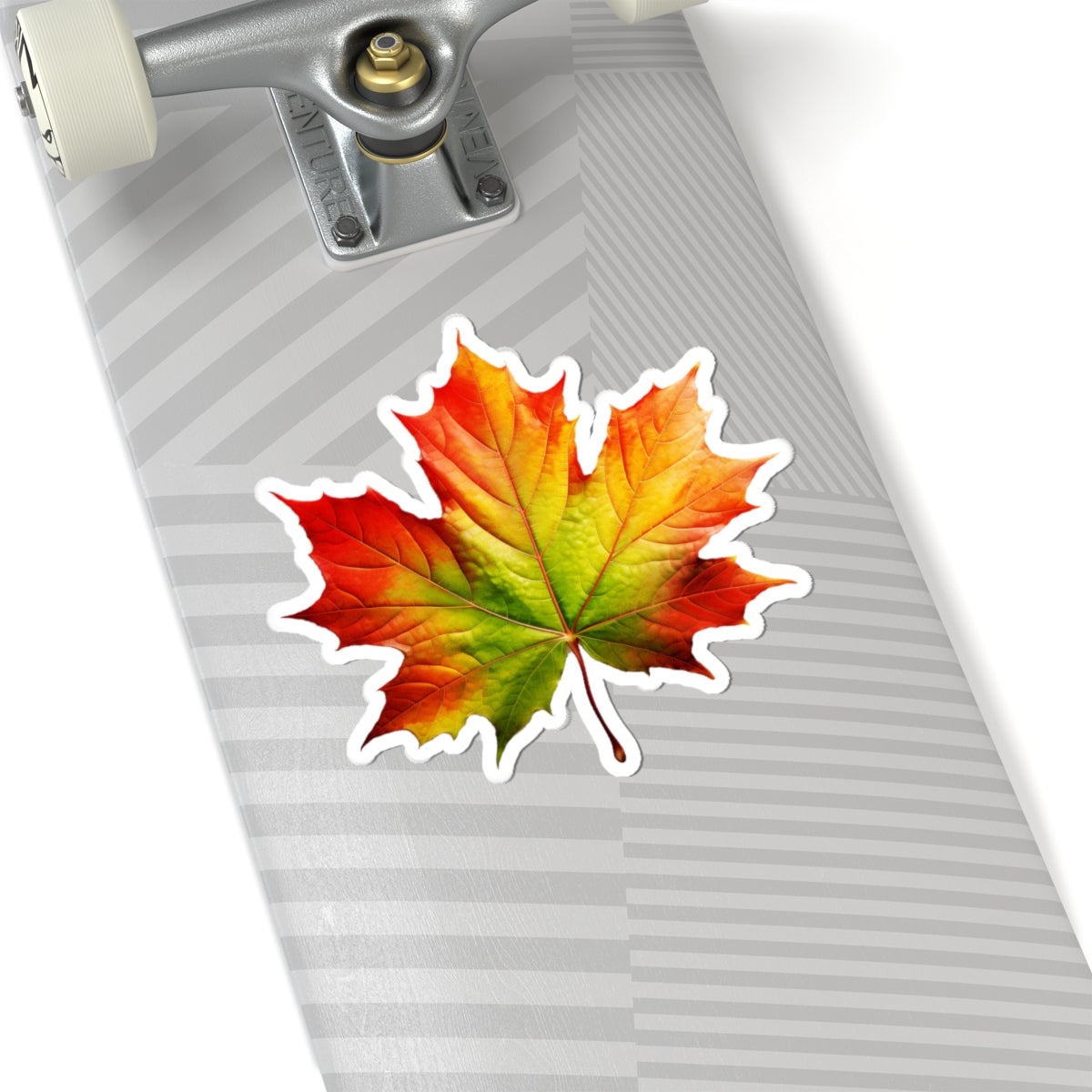 Ombre Maple Leaf Sticker
