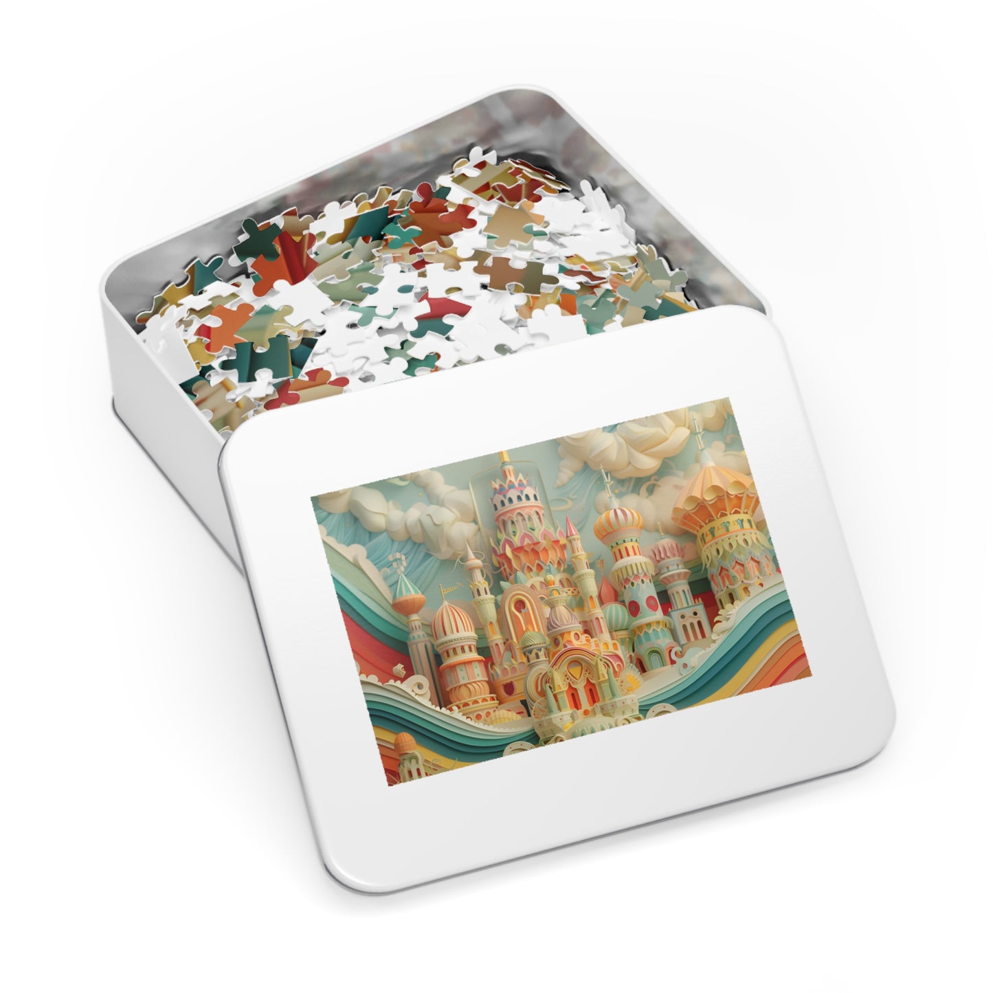 Paper Castle Jigsaw Puzzle (252, 500,1000-Piece)