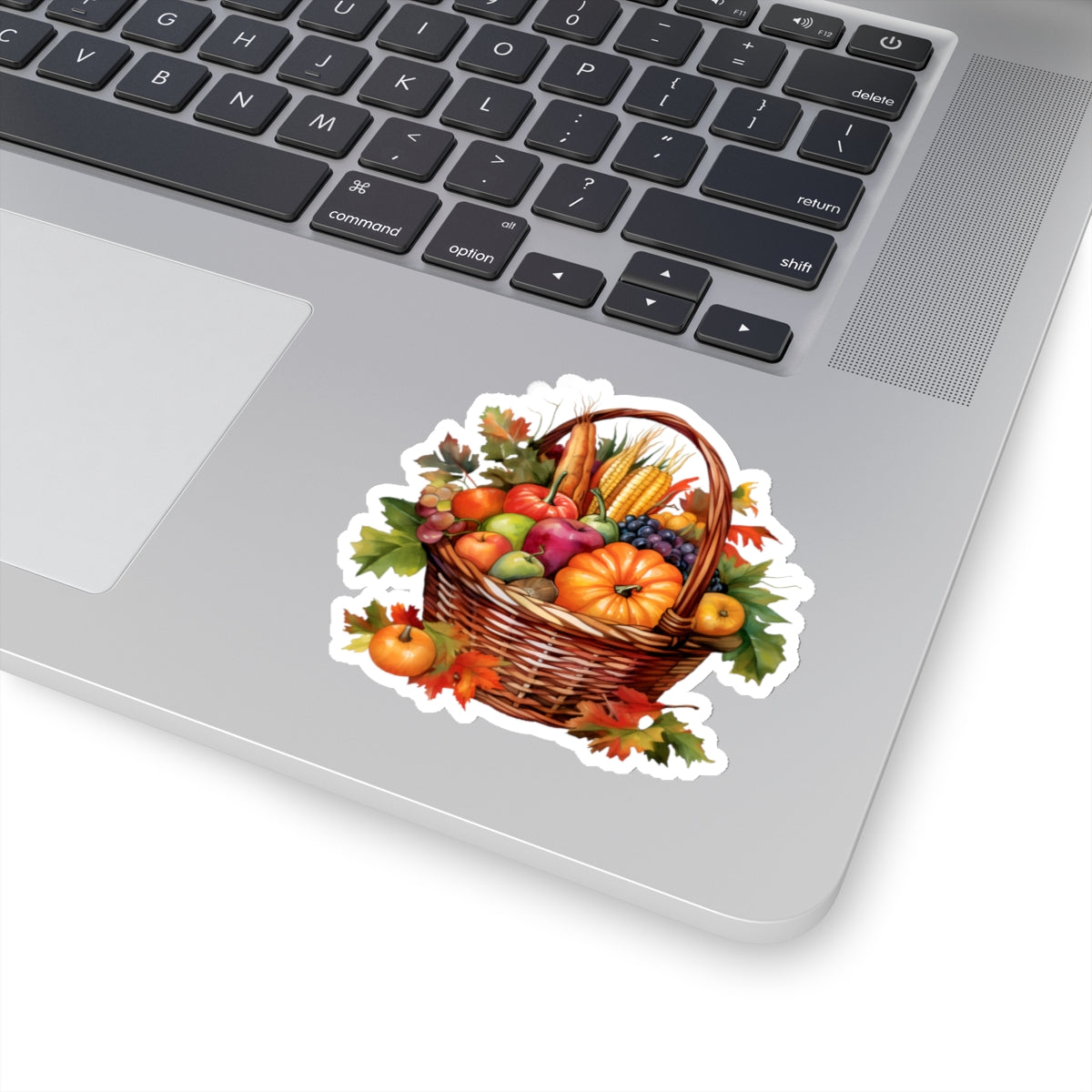 Fall Harvest Basket Sticker