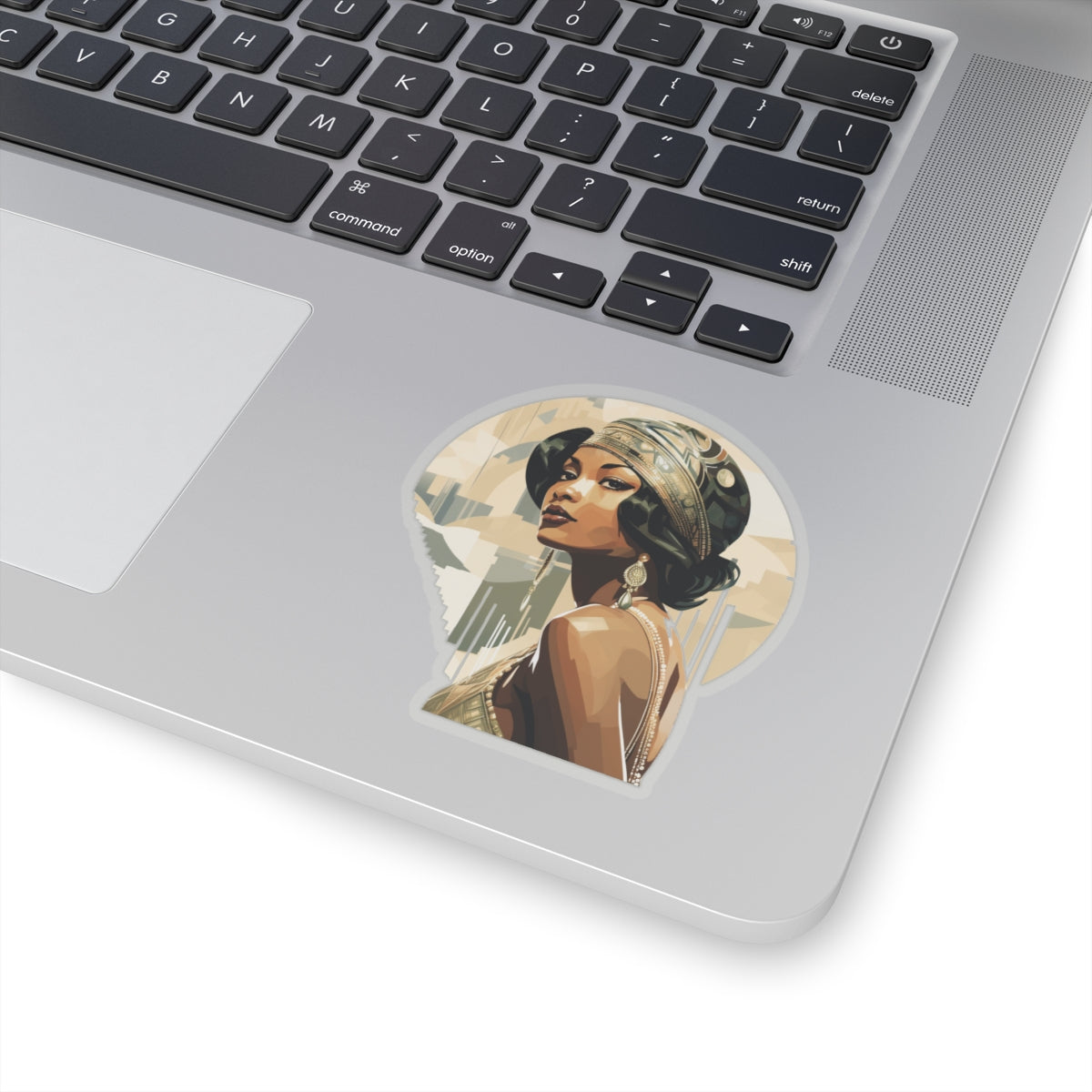 Art Deco Black Woman Sticker
