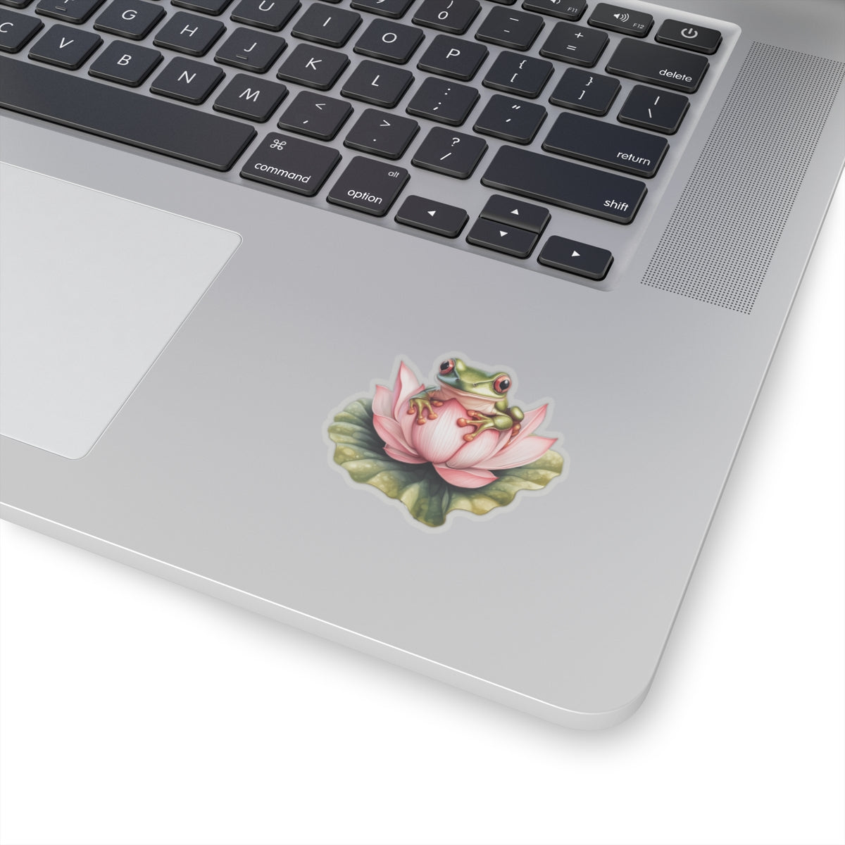 Frog on Lily Sticker