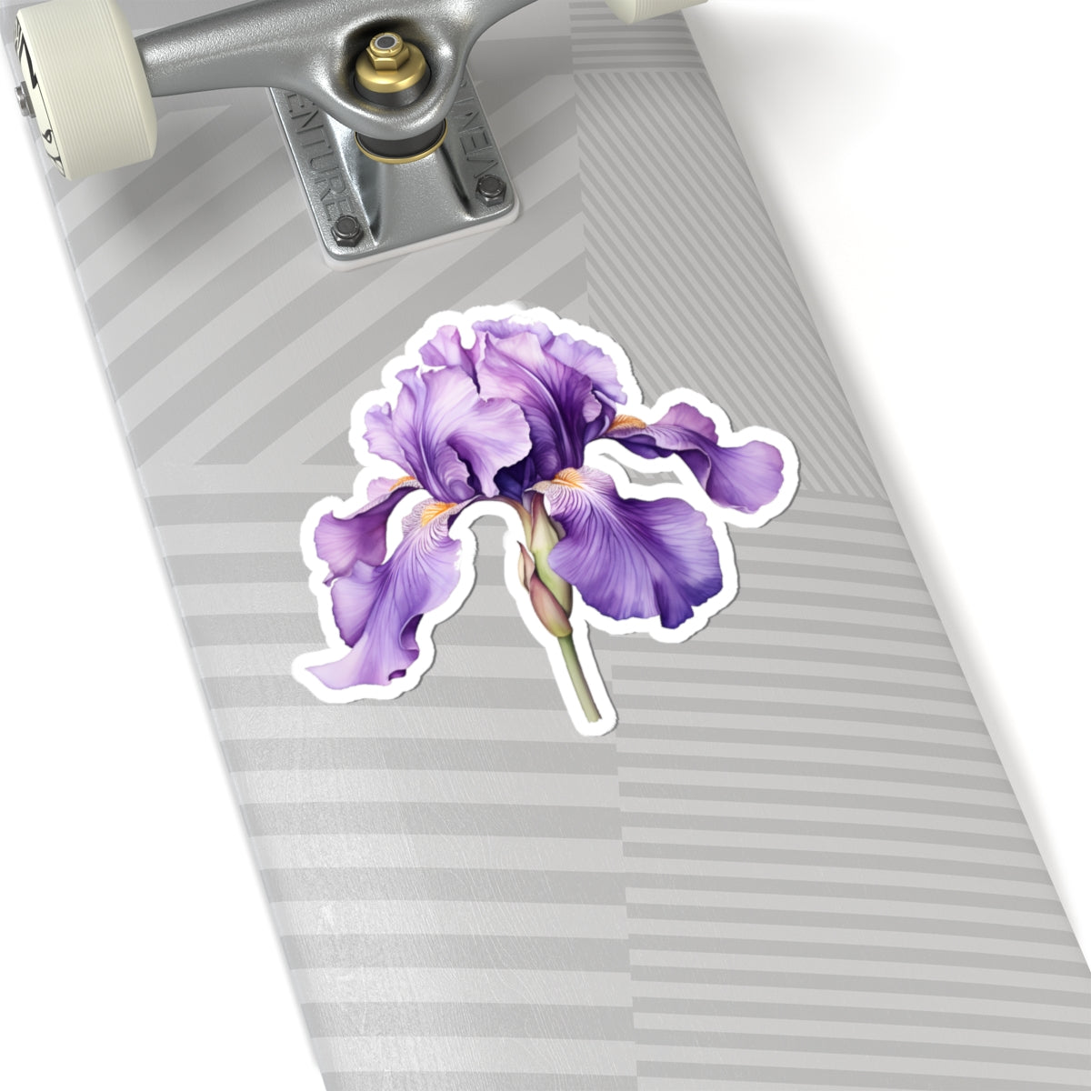 Purple Iris Sticker