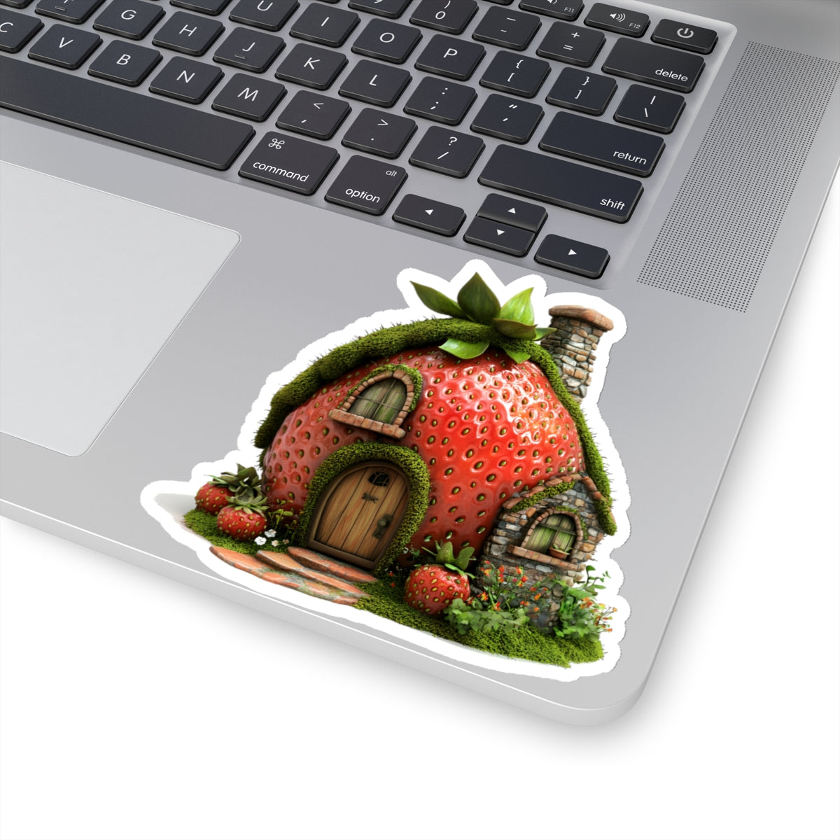 Strawberry House Sticker
