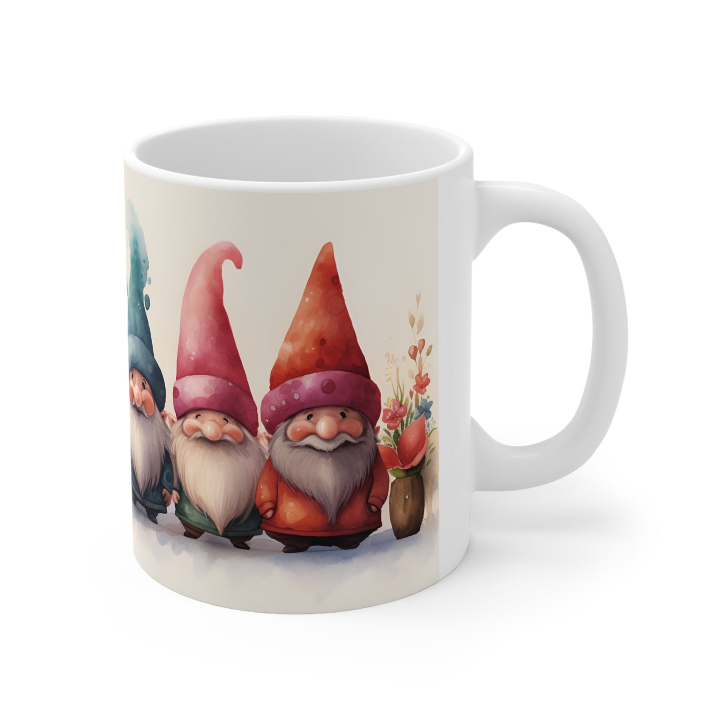 Gnomes Mug - 11pz Ceramic Mug -