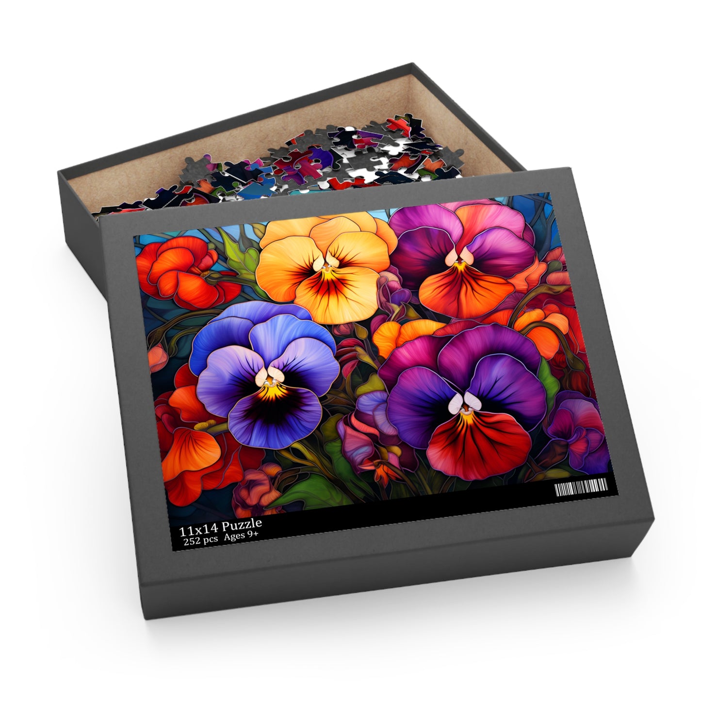 Pansies Puzzle (252 or 500-Piece)
