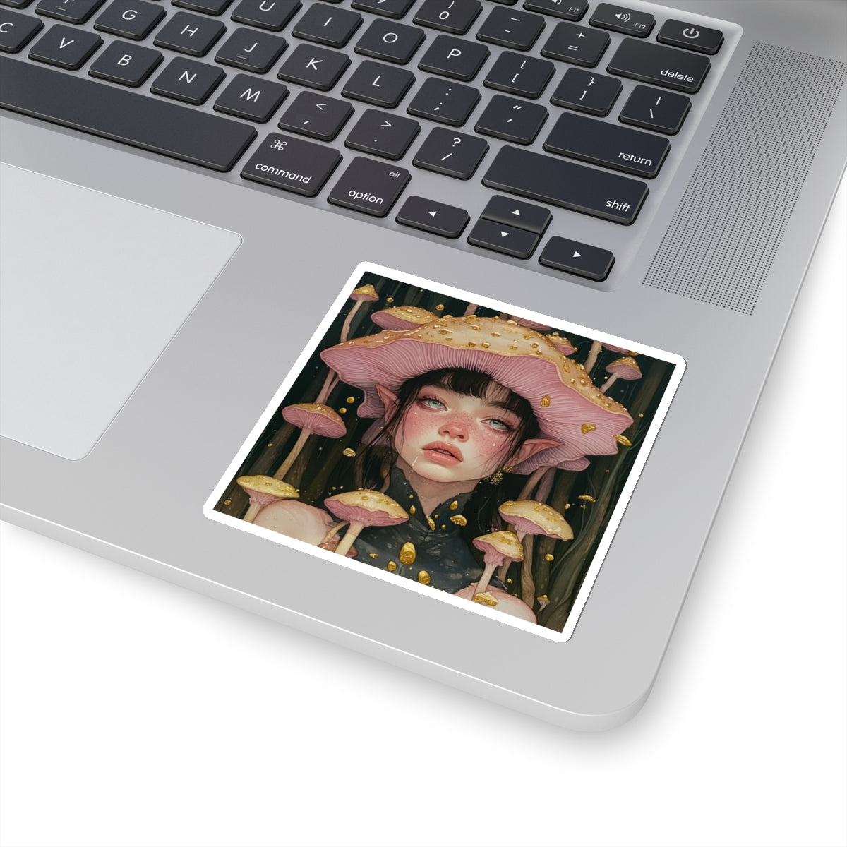 Mushroom Girl Sticker