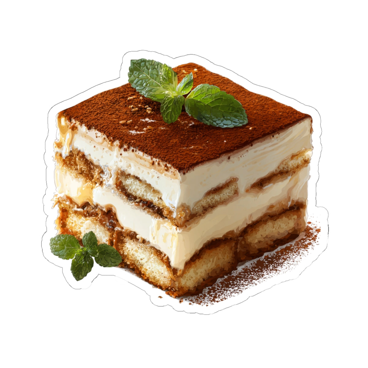Tiramisu Sticker