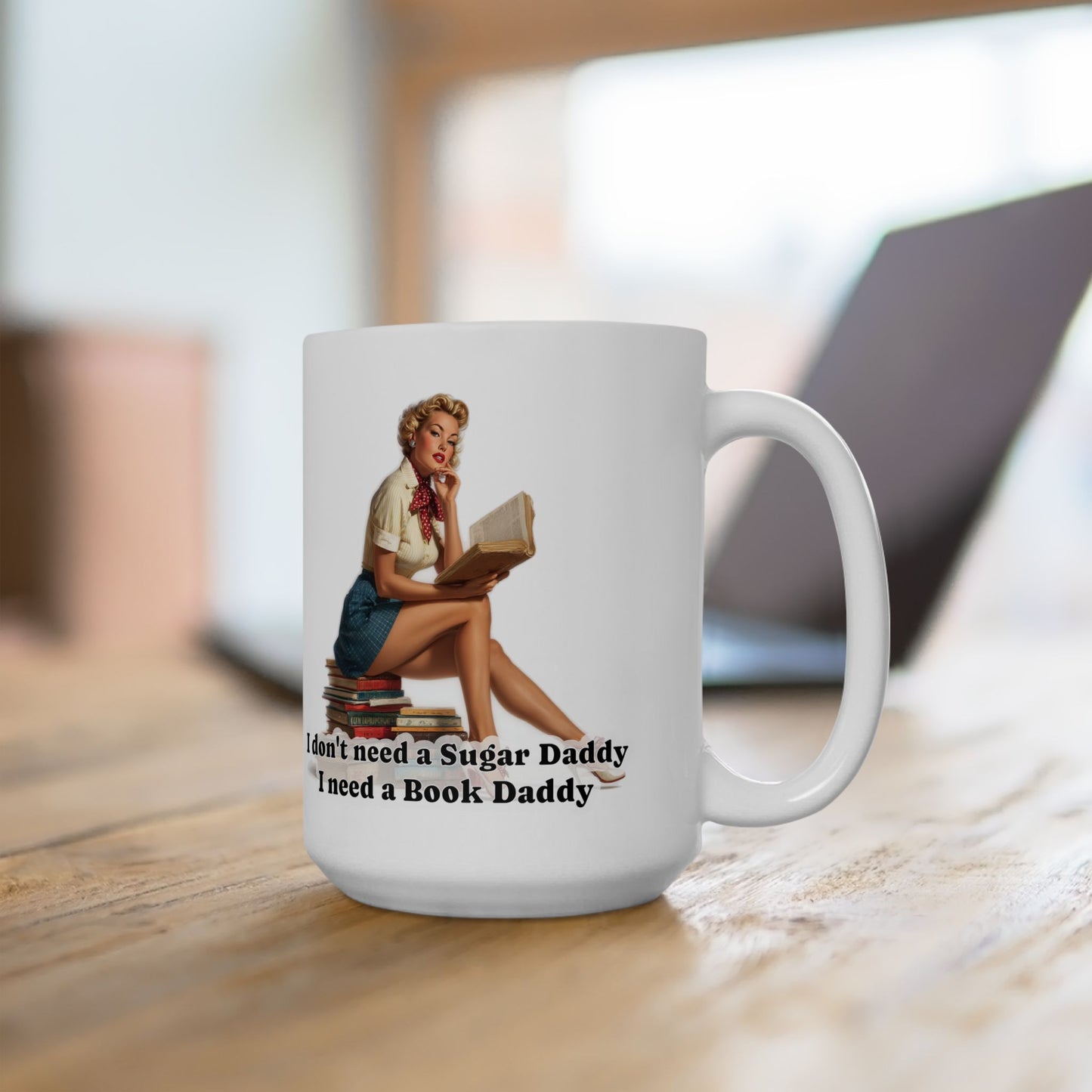 I Need A Book Daddy Mug