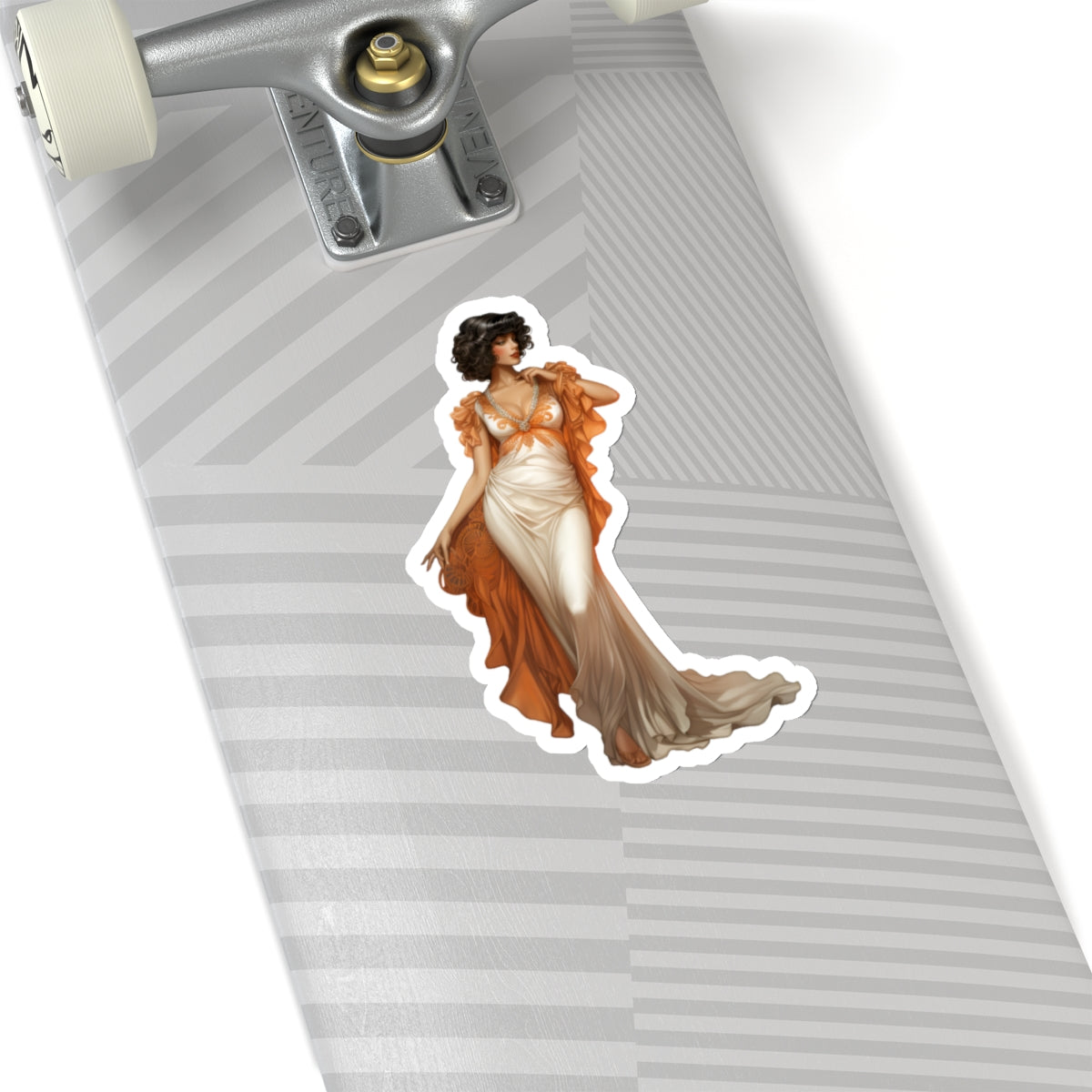 Art Nouveau Latina Woman Sticker