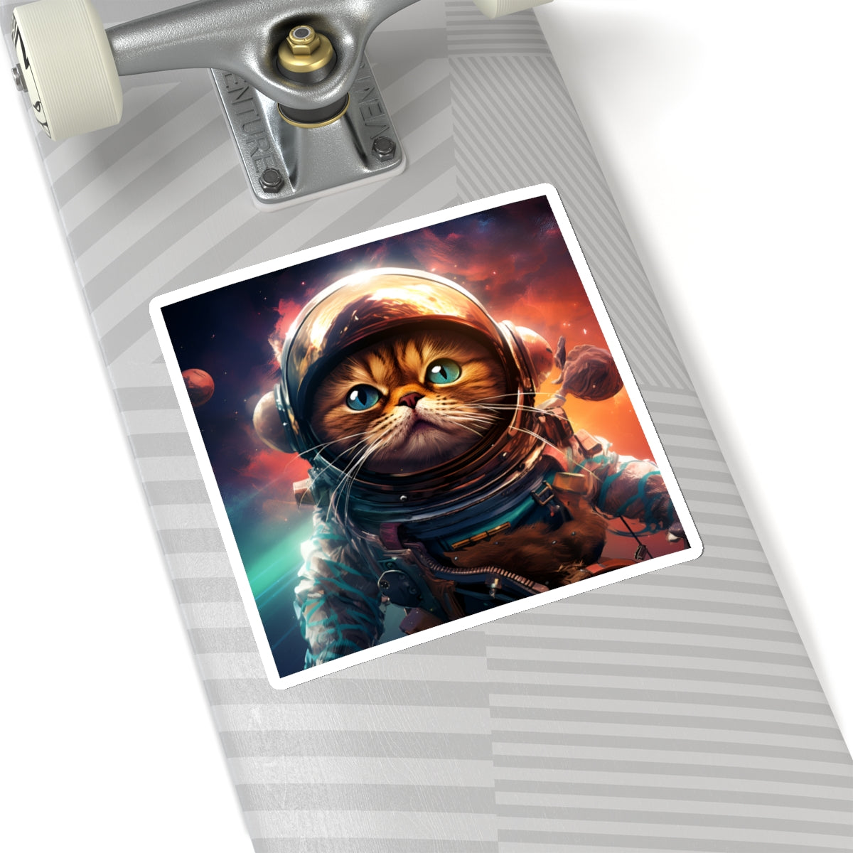 Cat Astronaut Sticker
