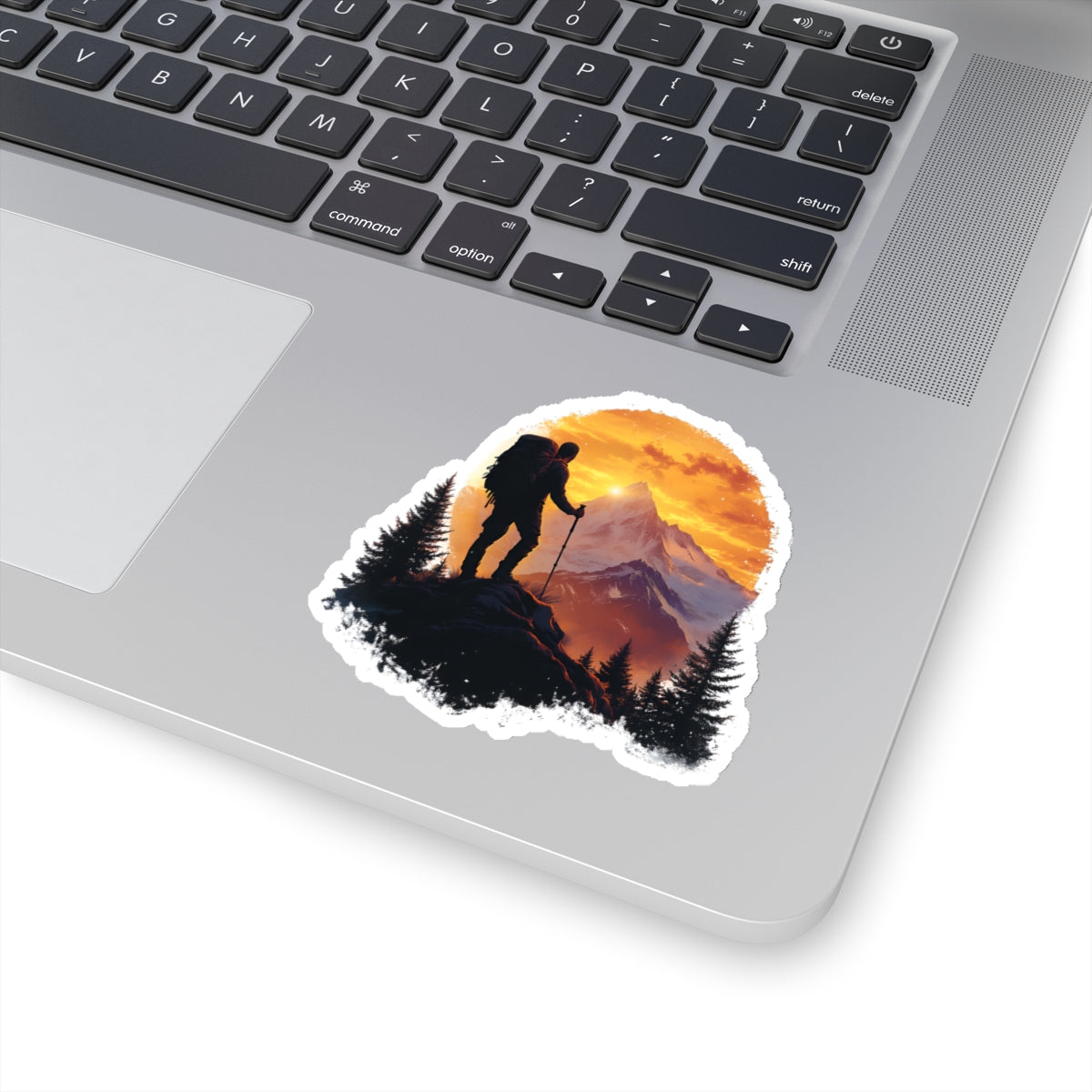 Hiking Mountain Climbing Sticker