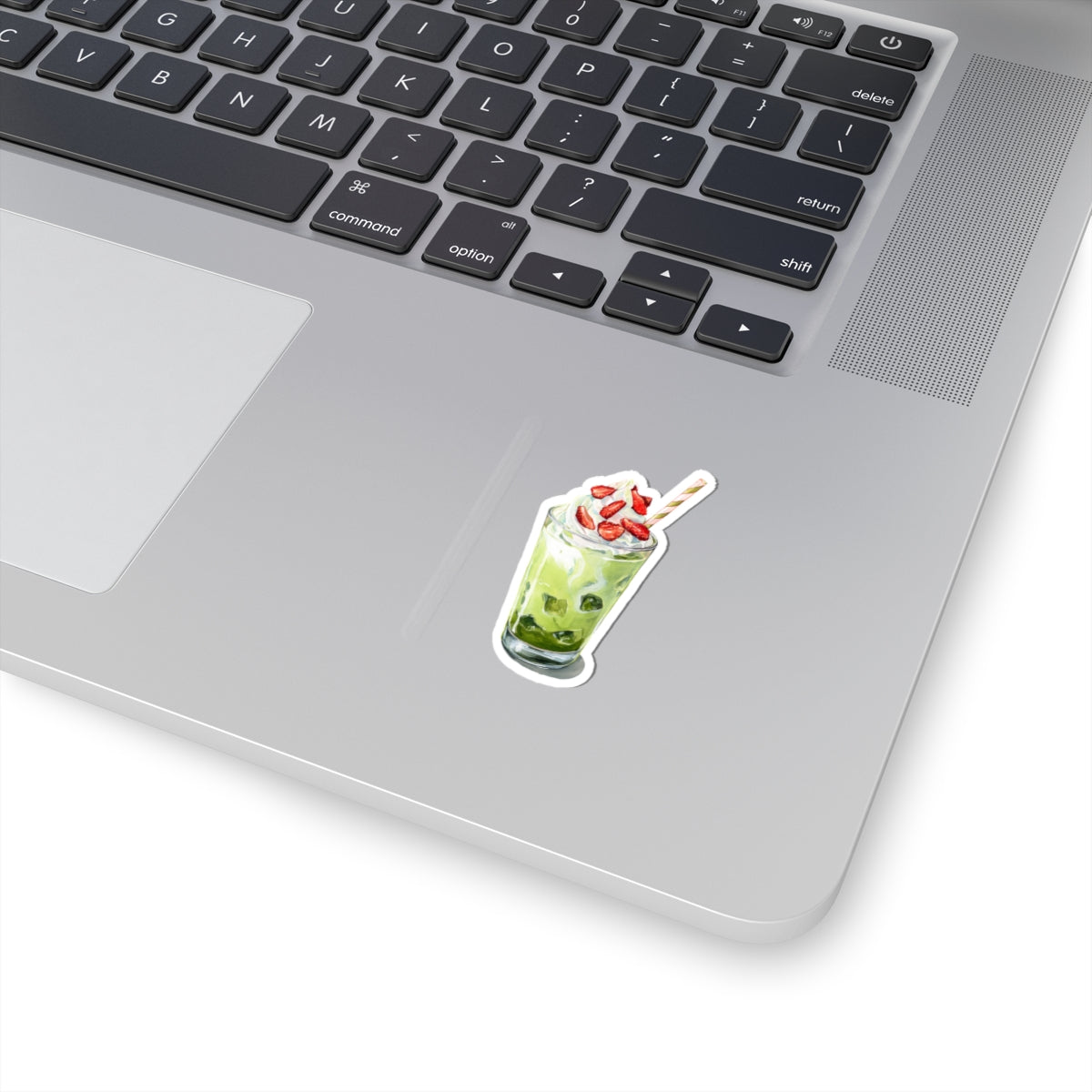 Strawberry Matcha Drink Sticker