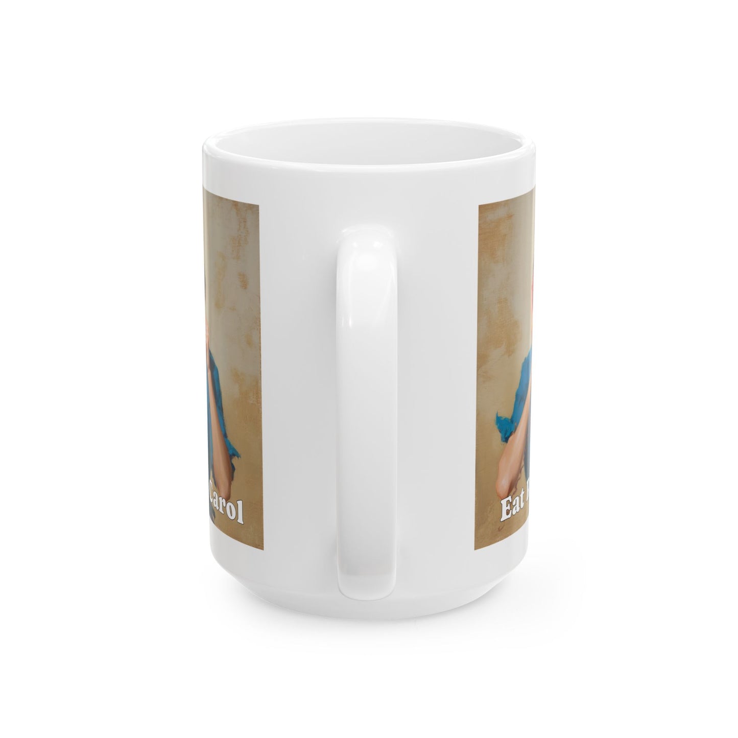Eat Rocks, Carol Mug