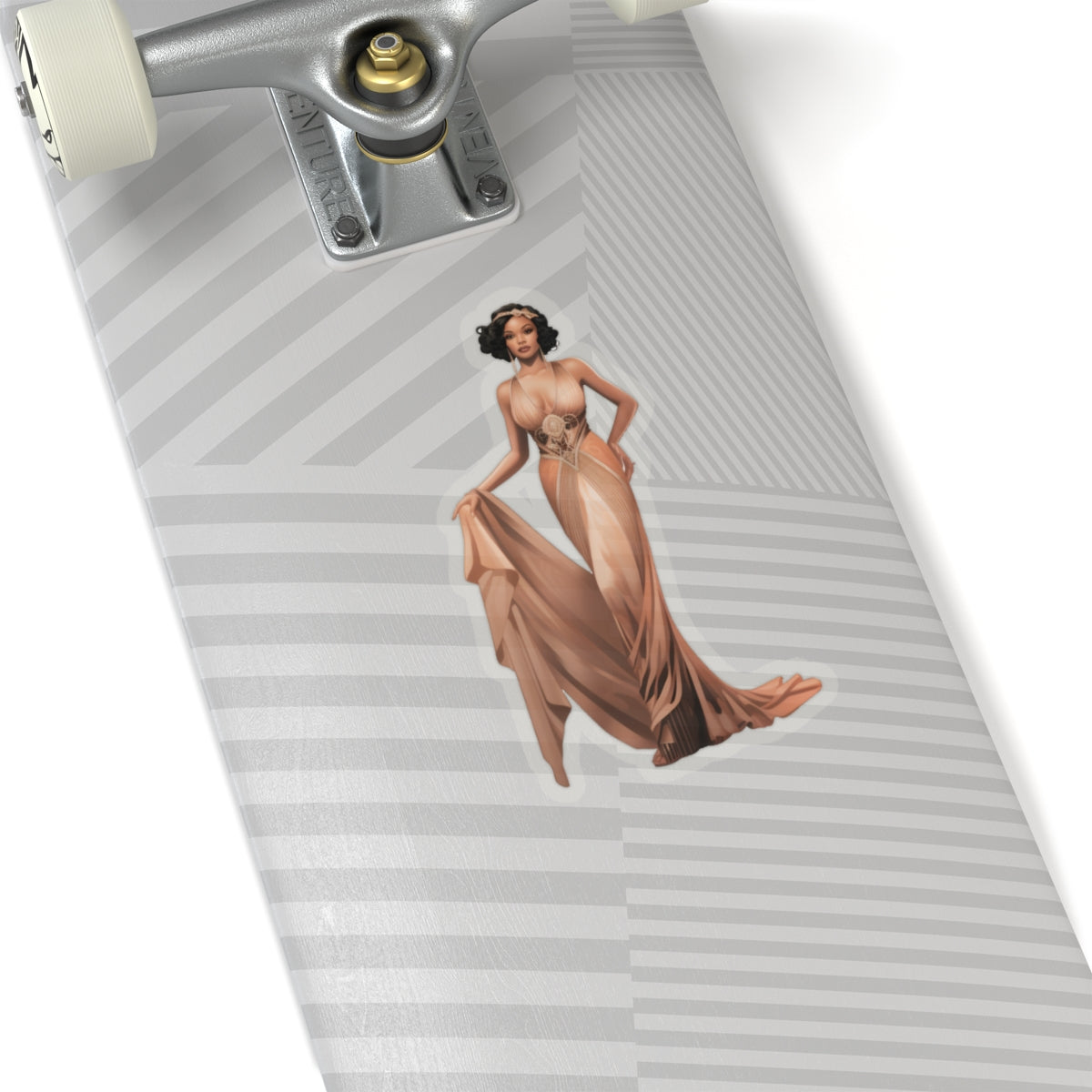 Art Deco Black Woman Sticker