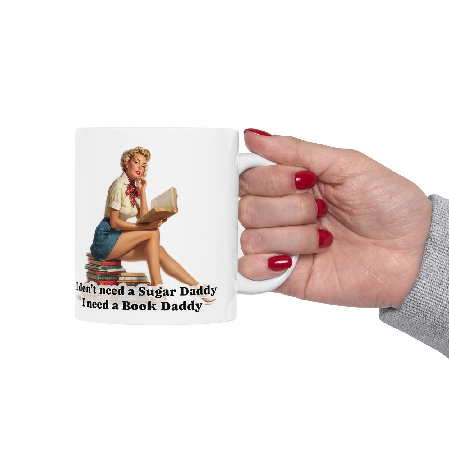 I Need A Book Daddy Mug