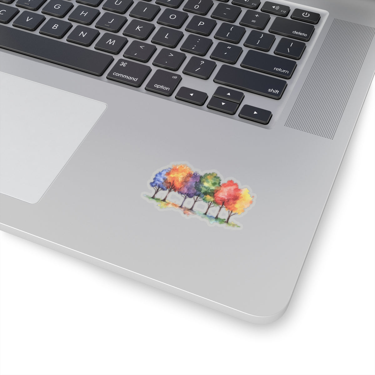 Watercolor Trees Sticker