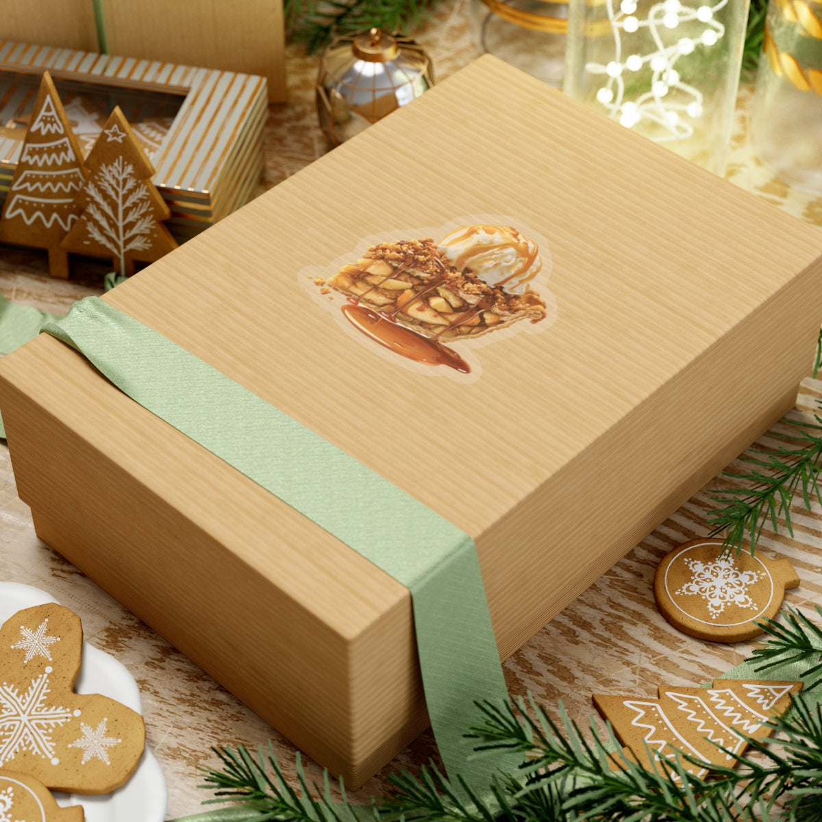 Apple Pie A la Mode Sticker