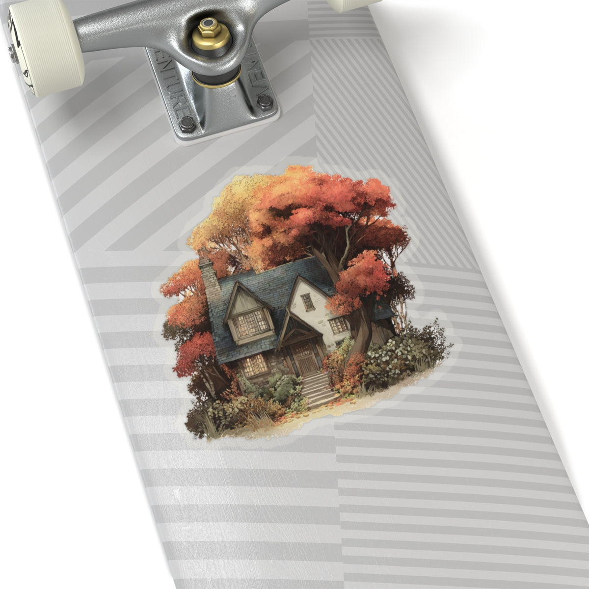 Autumnal Cottage Sticker