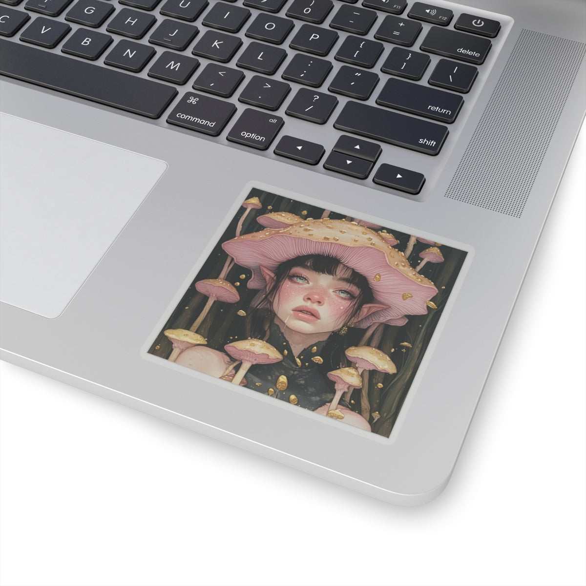 Mushroom Girl Sticker