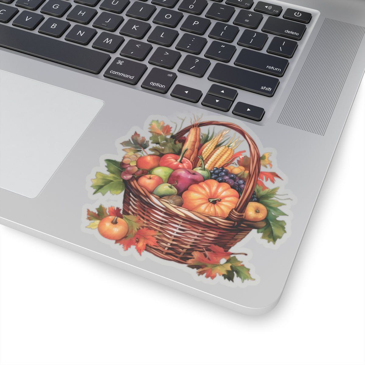 Fall Harvest Basket Sticker