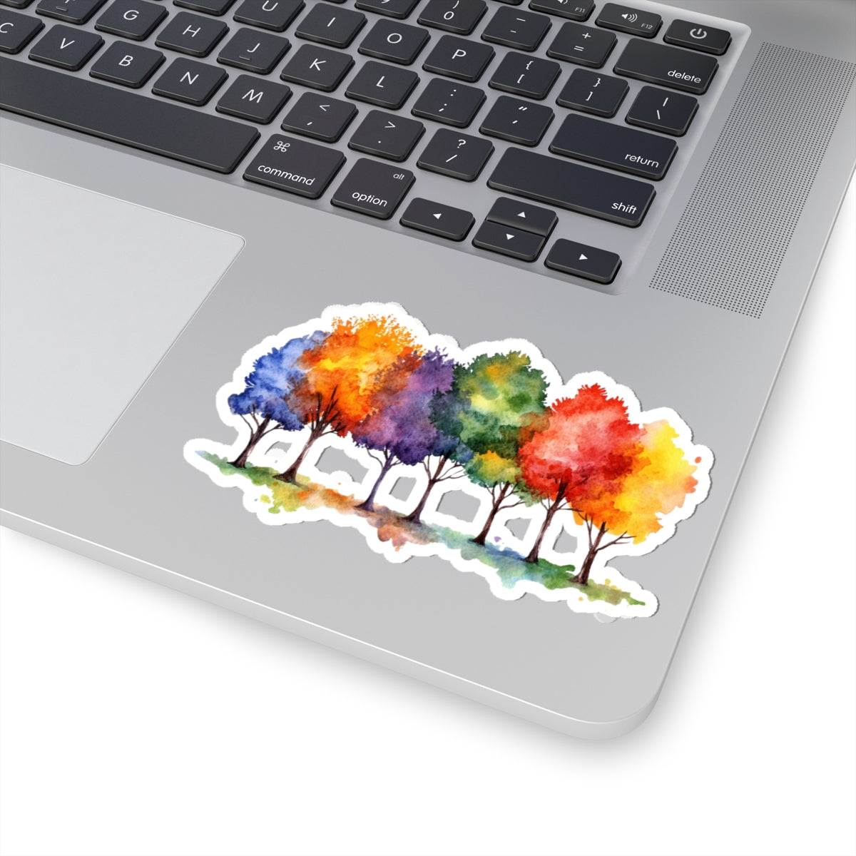 Watercolor Trees Sticker