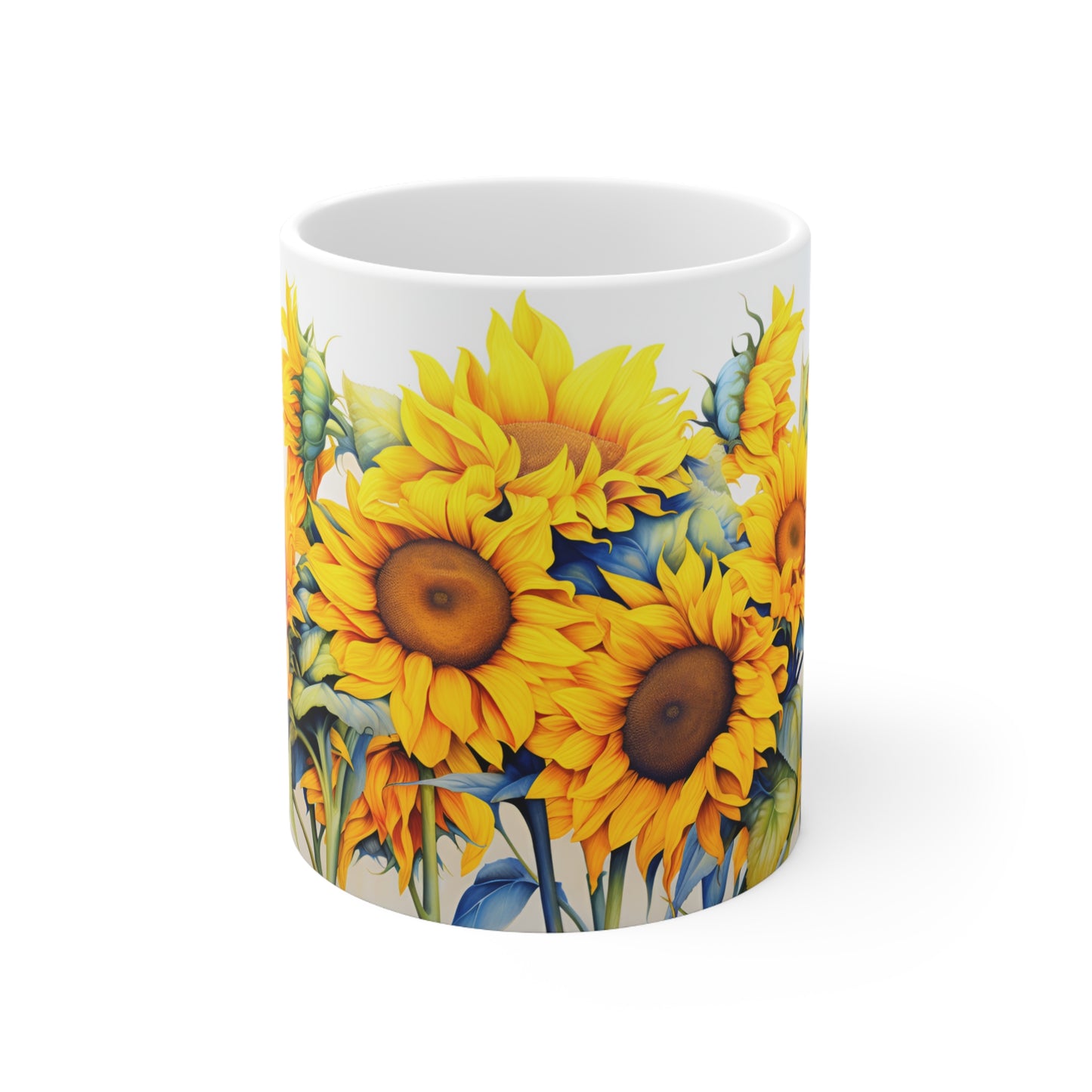 Sunflowers Ceramic Mug 11oz