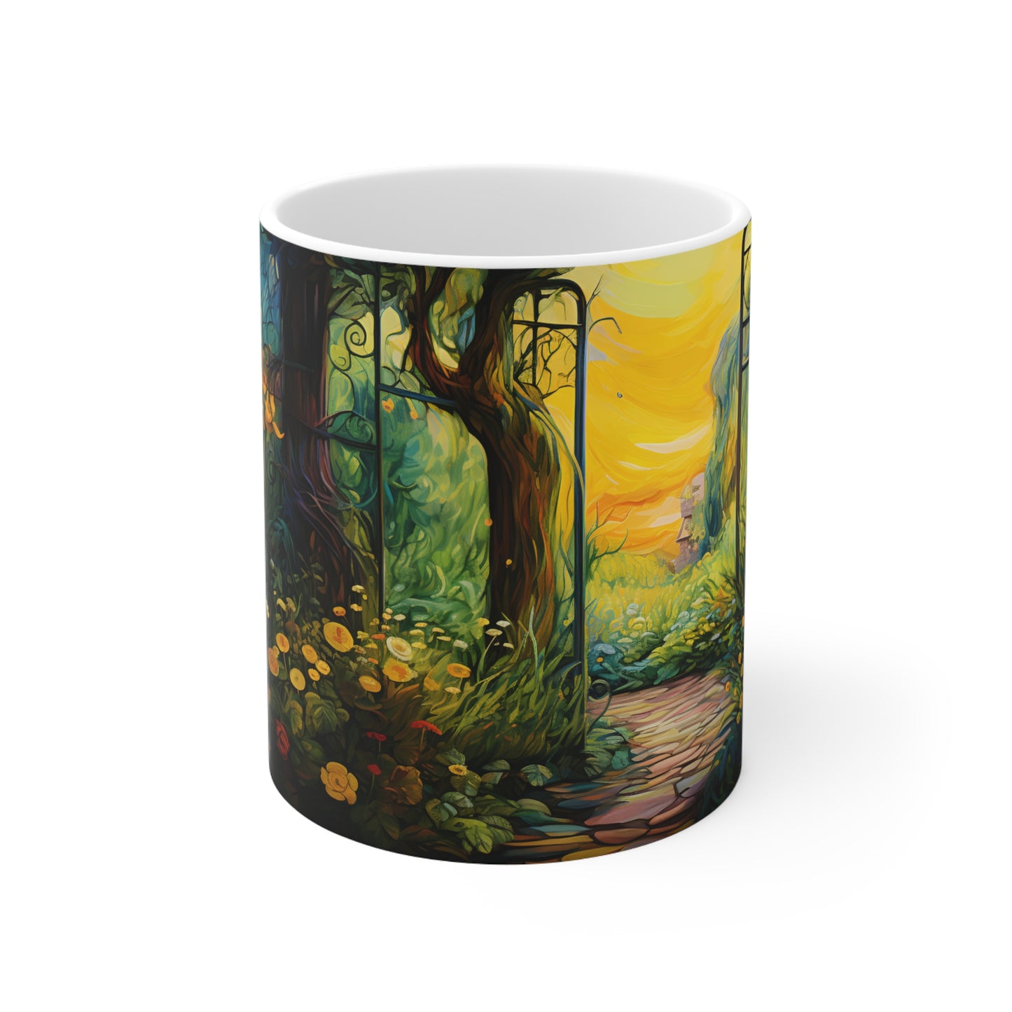 Secret Garden Mug - 11pz Ceramic Mug