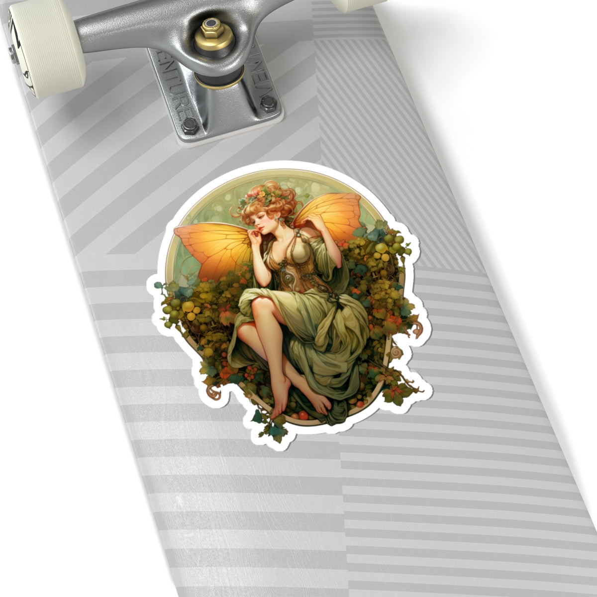 Fairy with Orange Wings Sticker