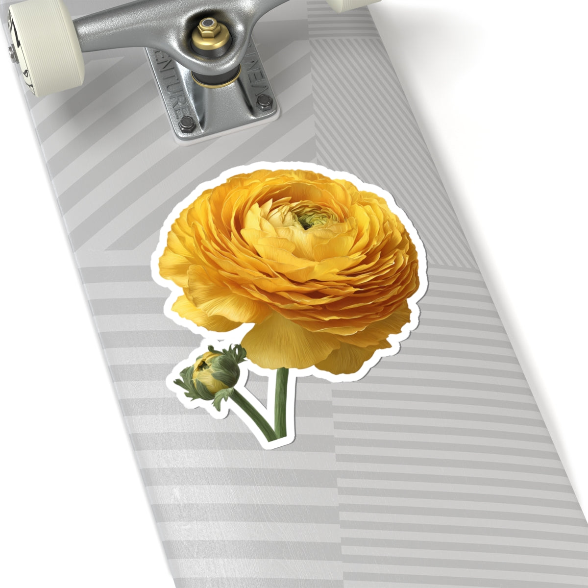 Yellow Ranunculus Sticker