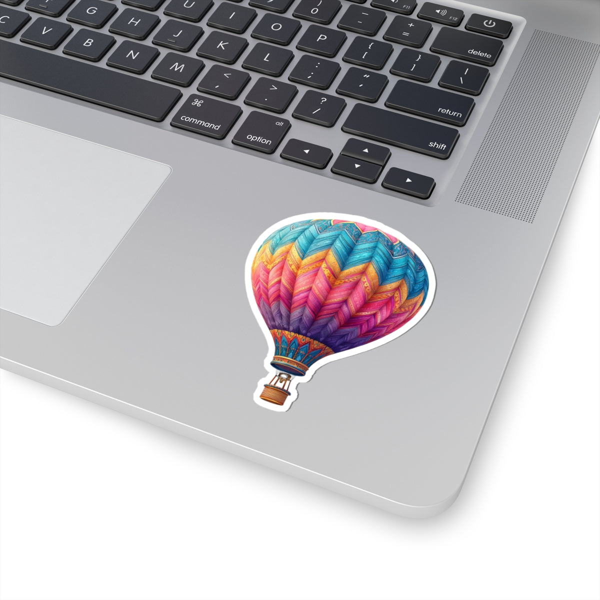 Colorful Hot Air Balloon Sticker
