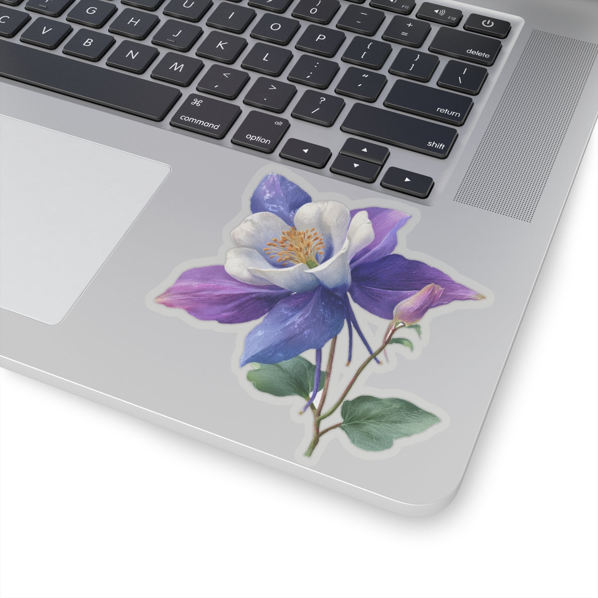 Purple Columbine Sticker