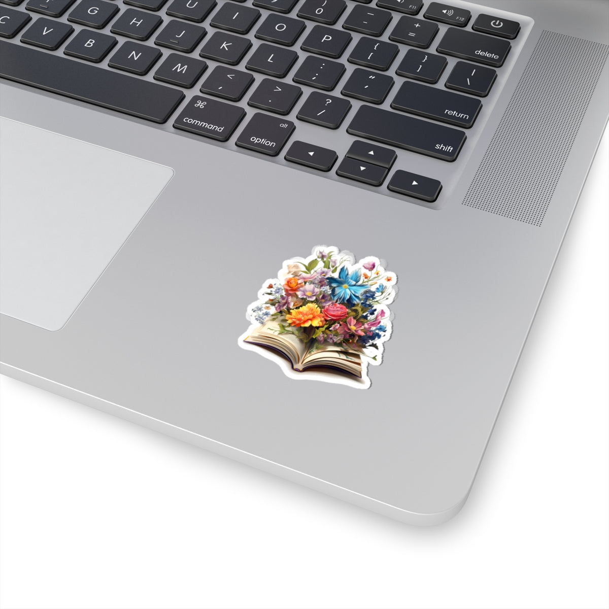 Floral Book Sticker