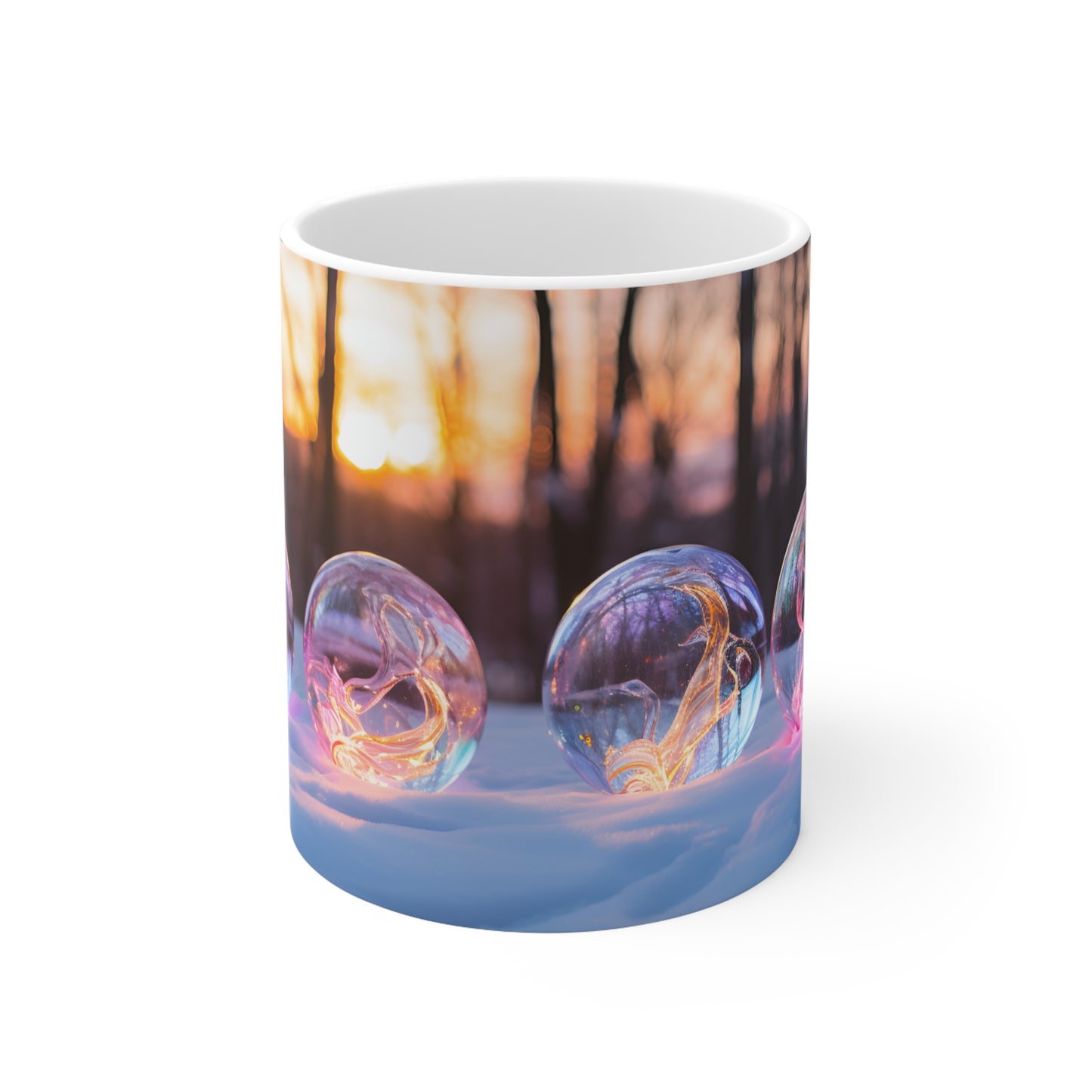 Frozen Bubbles Mug- Ceramic Mug 11oz
