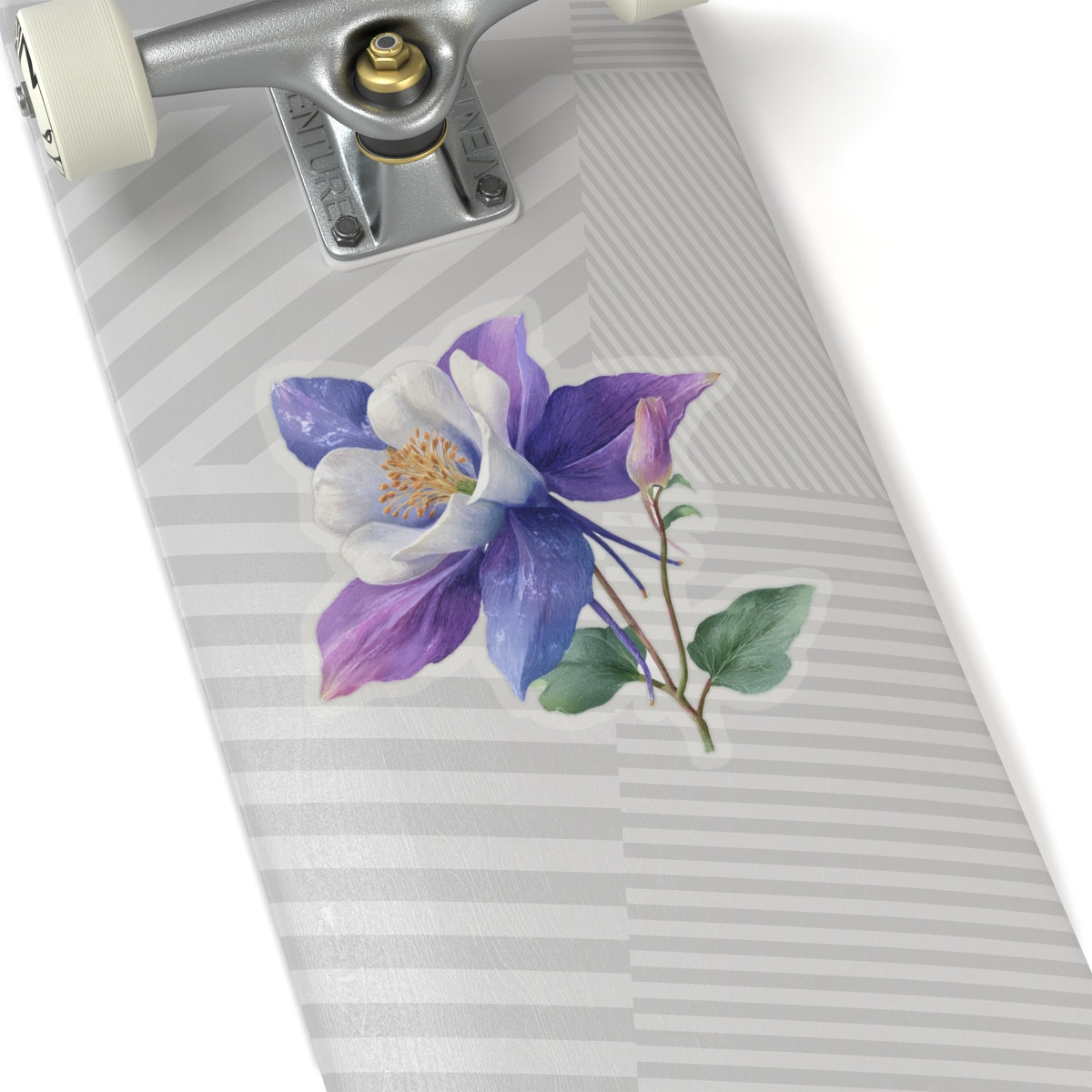 Purple Columbine Sticker