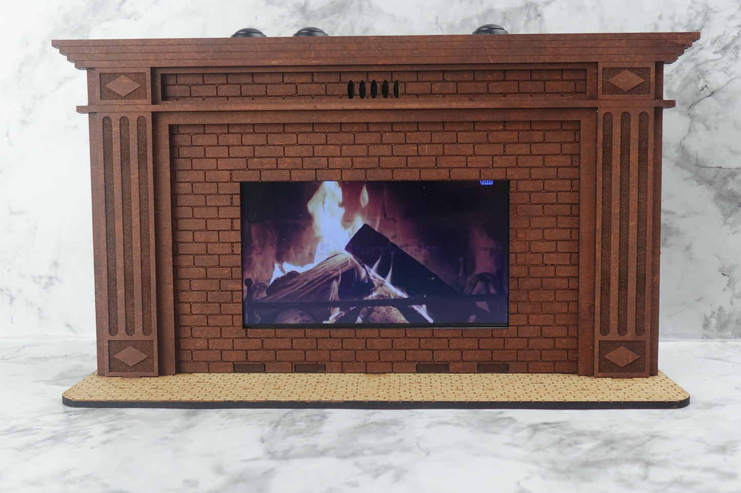 LCD Desktop Fireplace