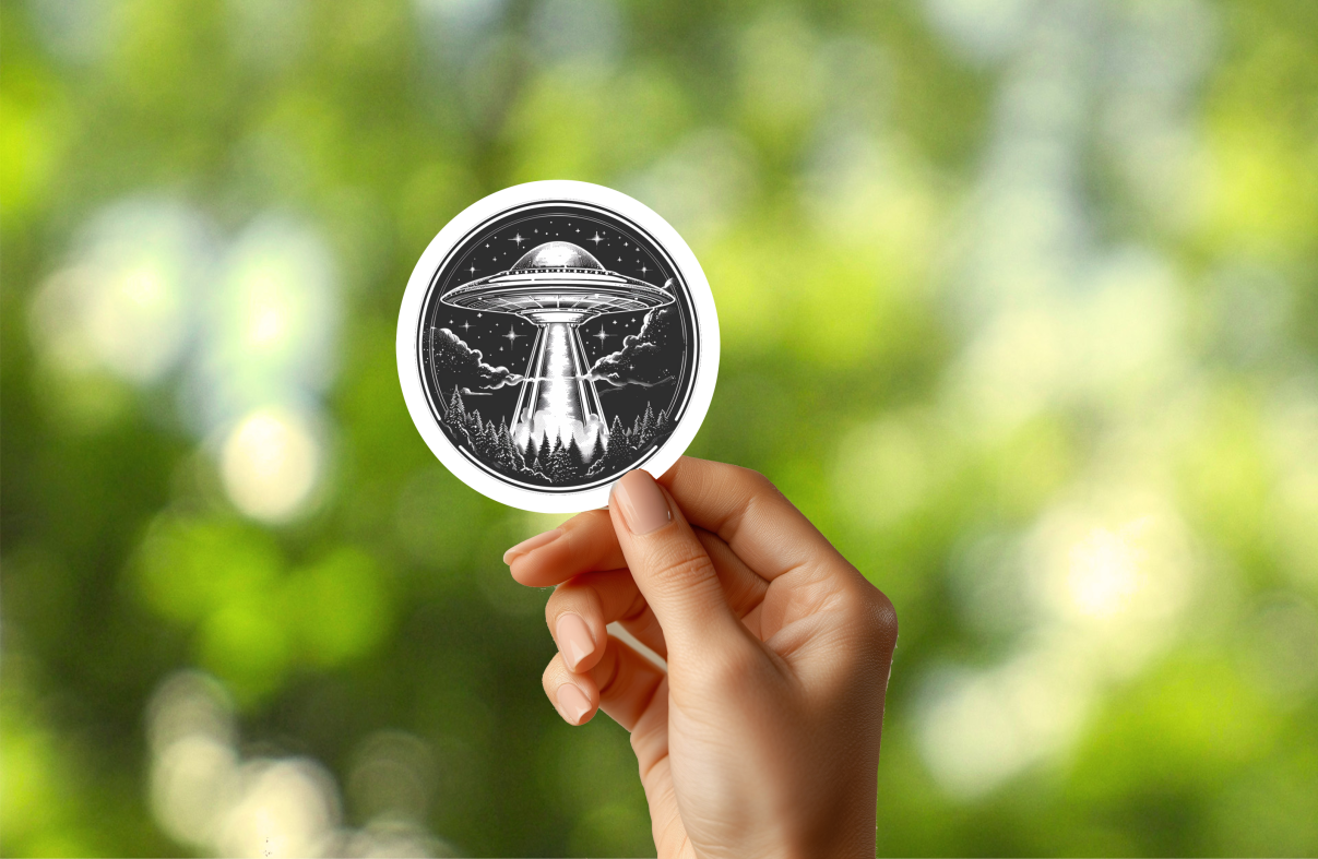 UFO Sticker