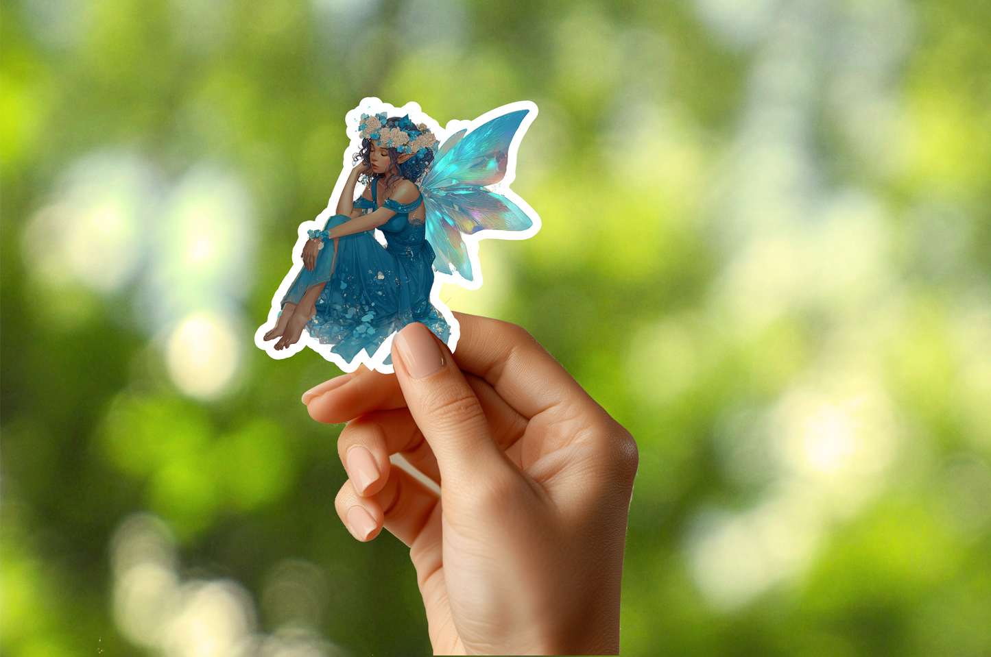 Blue Fairy Sticker