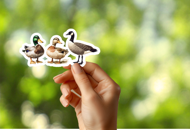 Duck Duck Goose Sticker