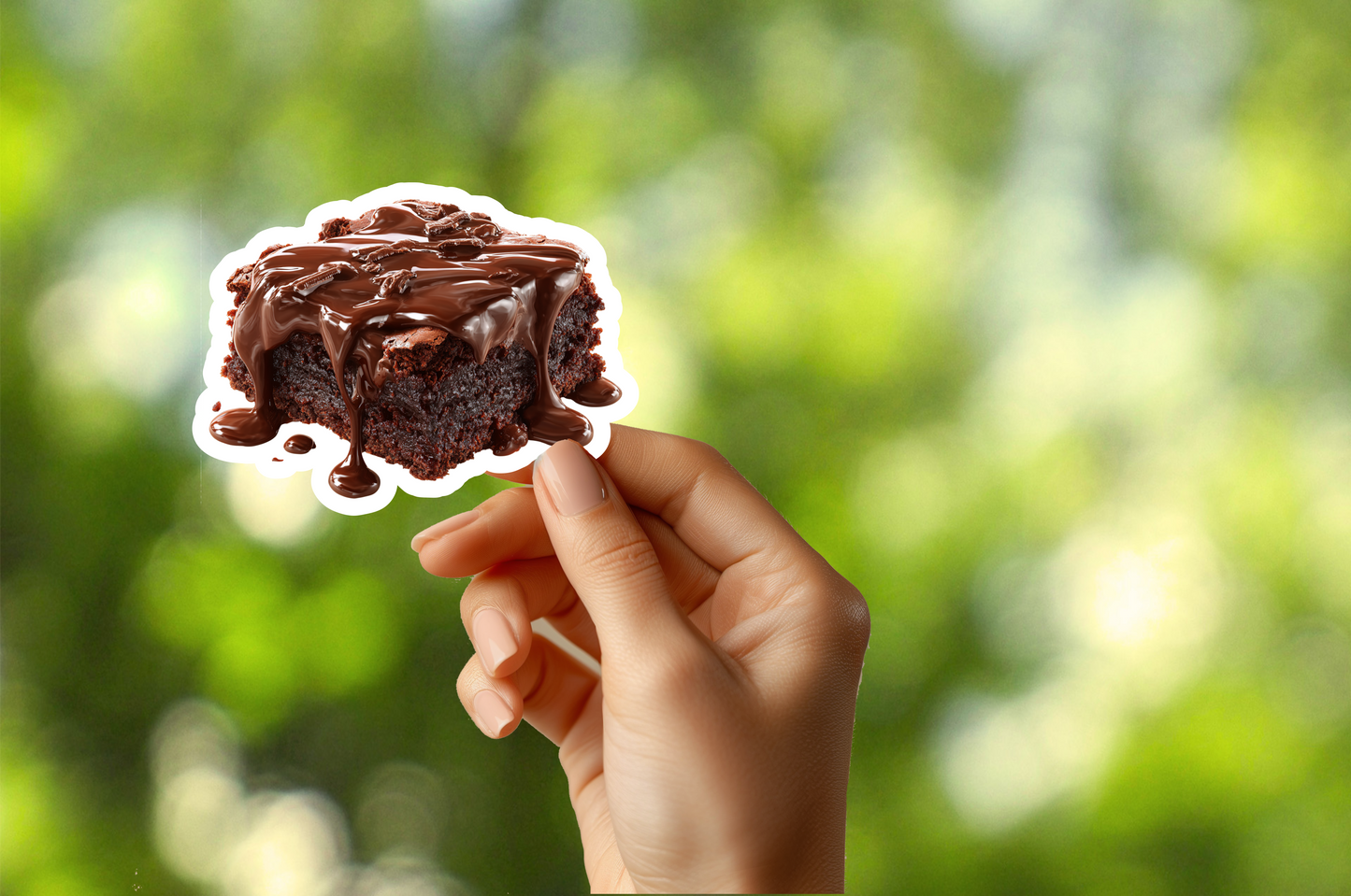 Gooey Brownie Sticker