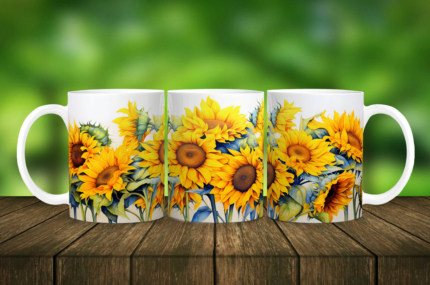 Sunflowers Ceramic Mug 11oz