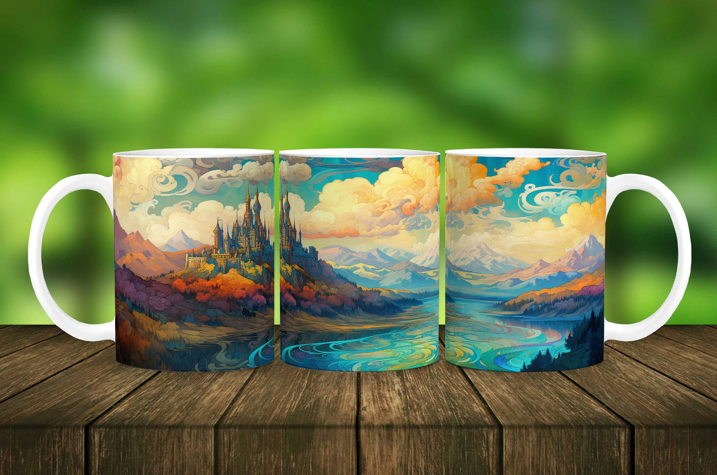 Scenic Castle Mug