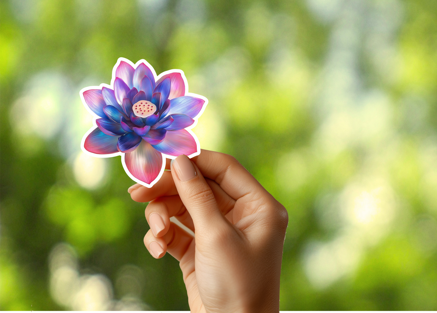 Lotus Sticker