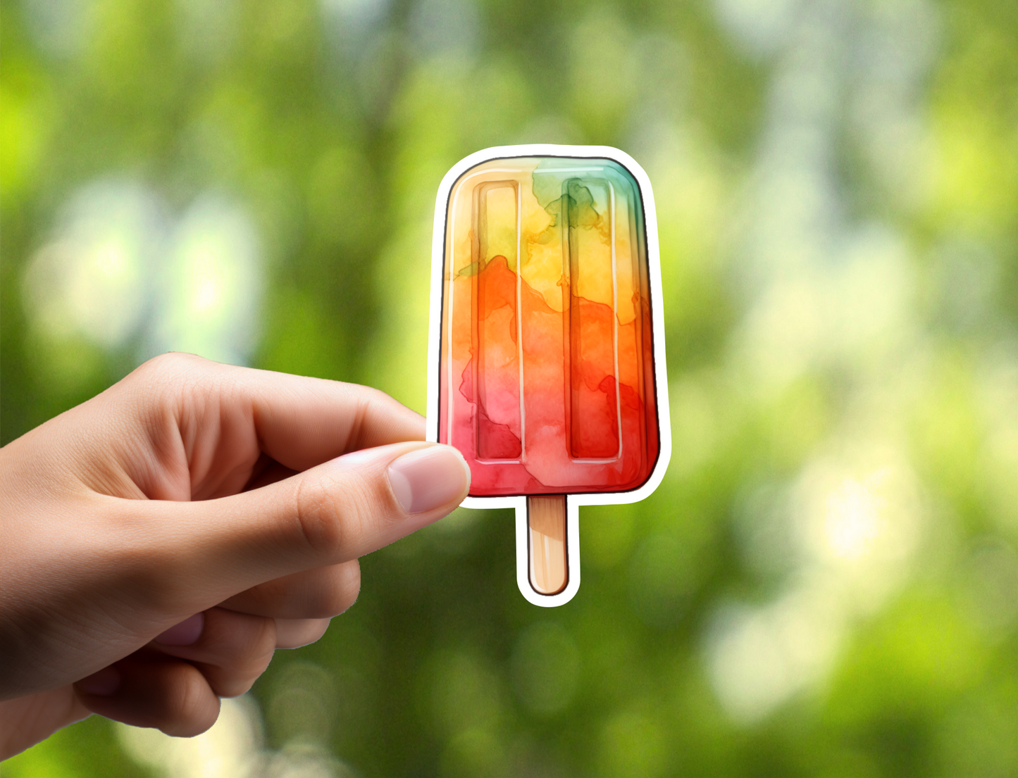 Popsicle Sticker