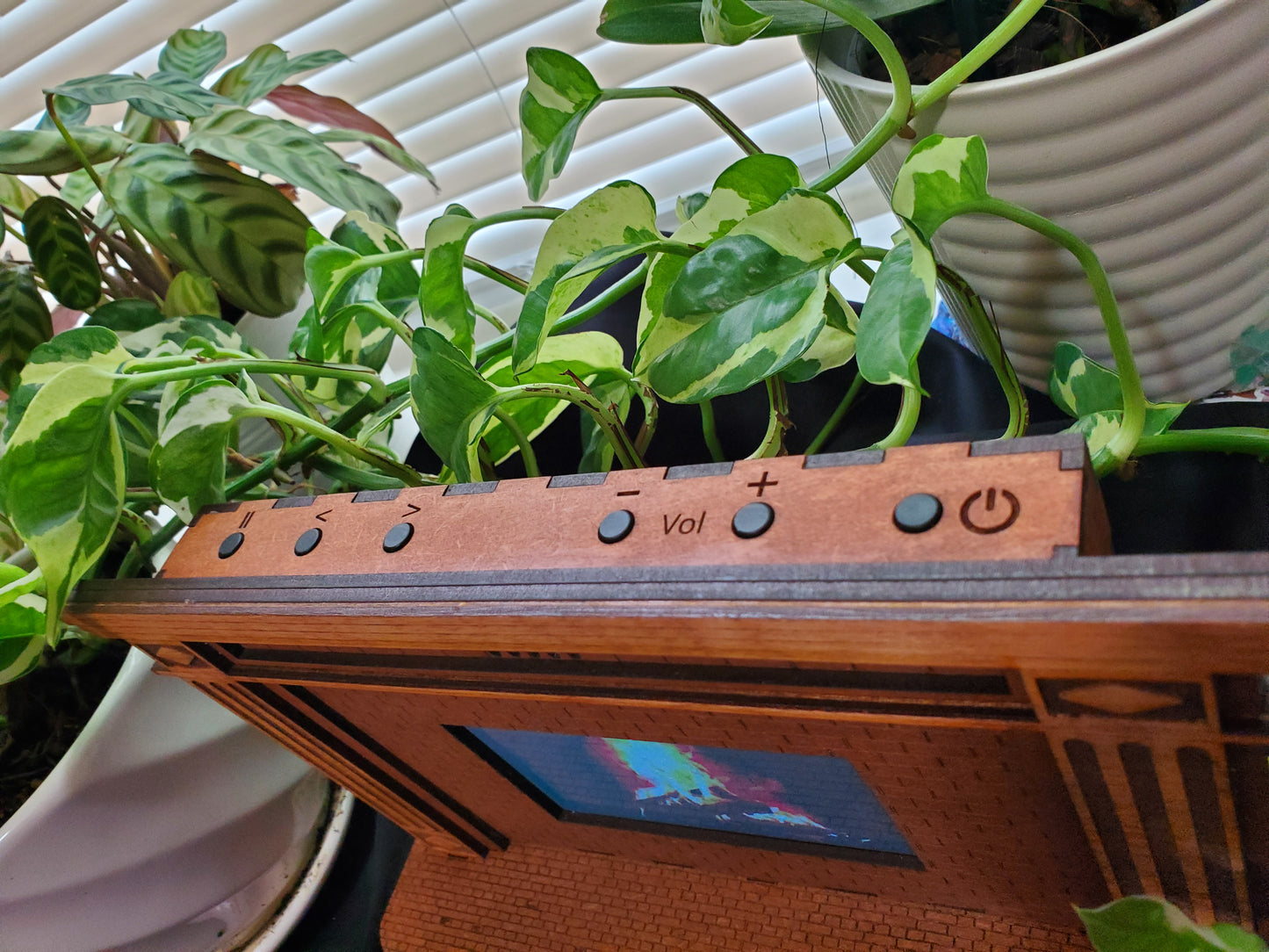 LCD Desktop Fireplace