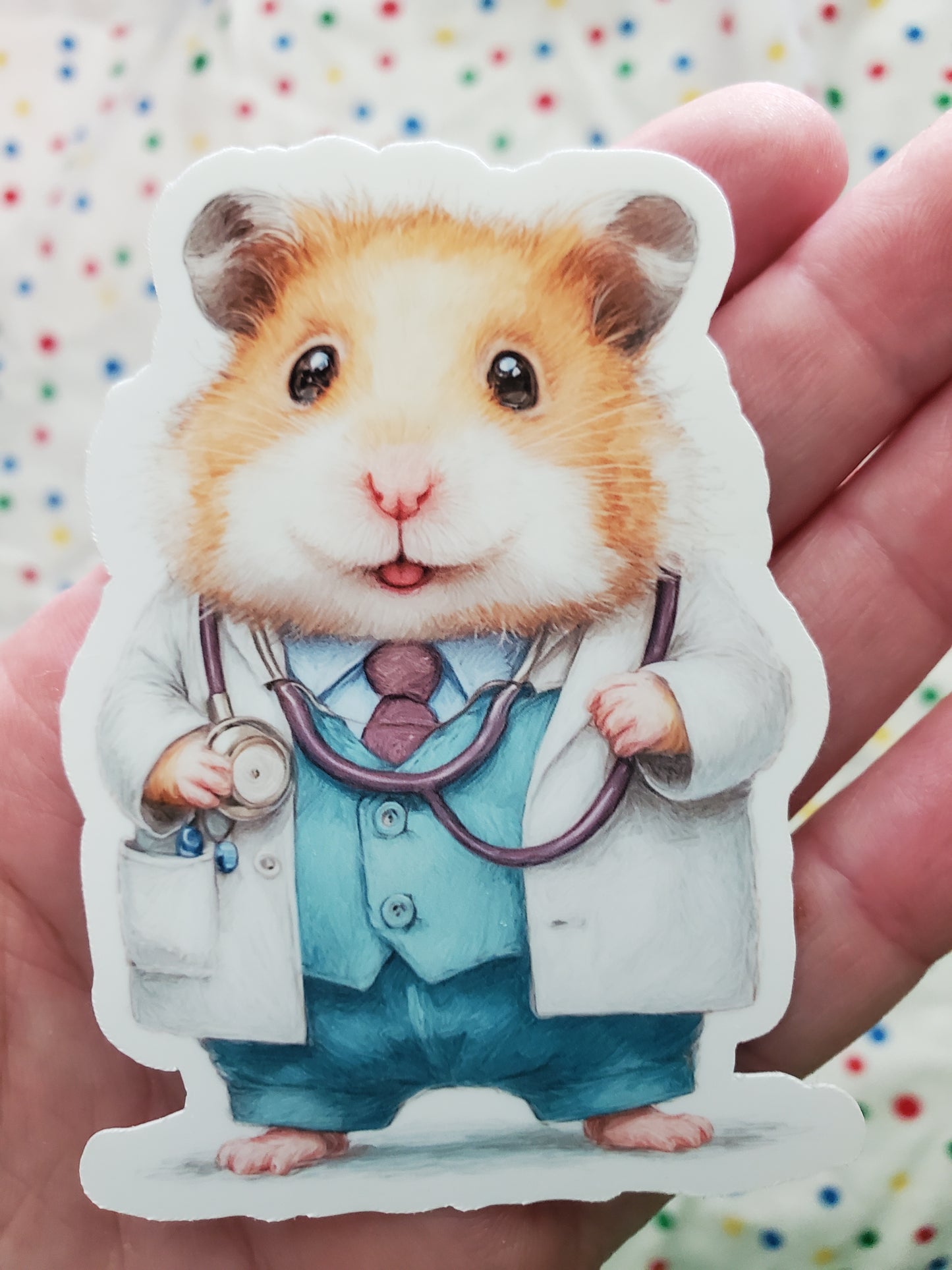 Hamster Sticker Set