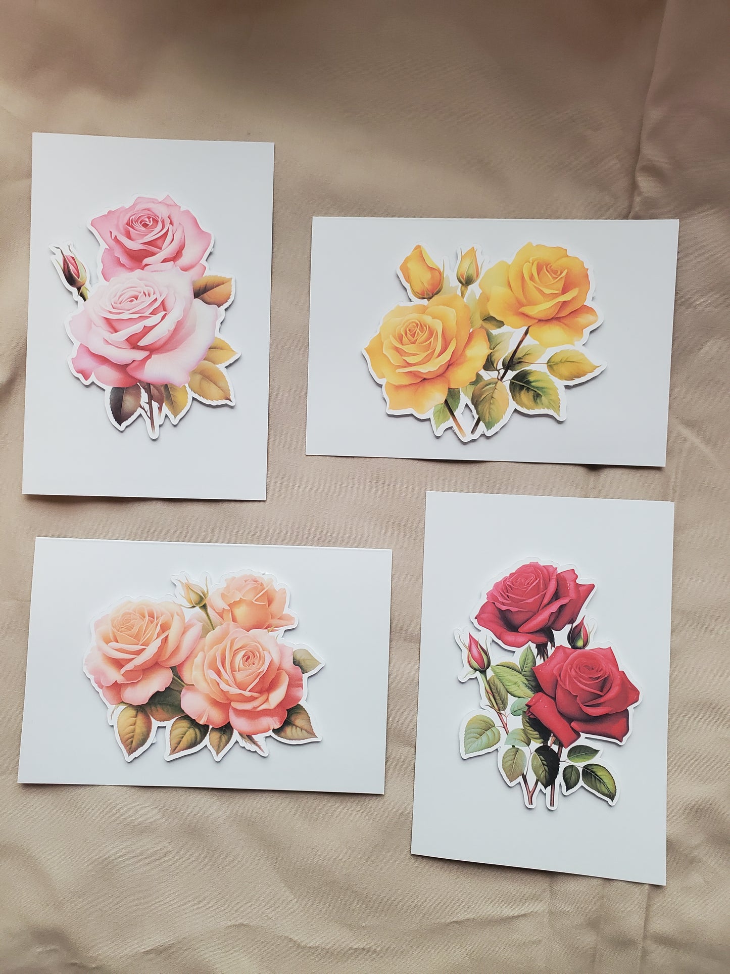 Rose Card Set