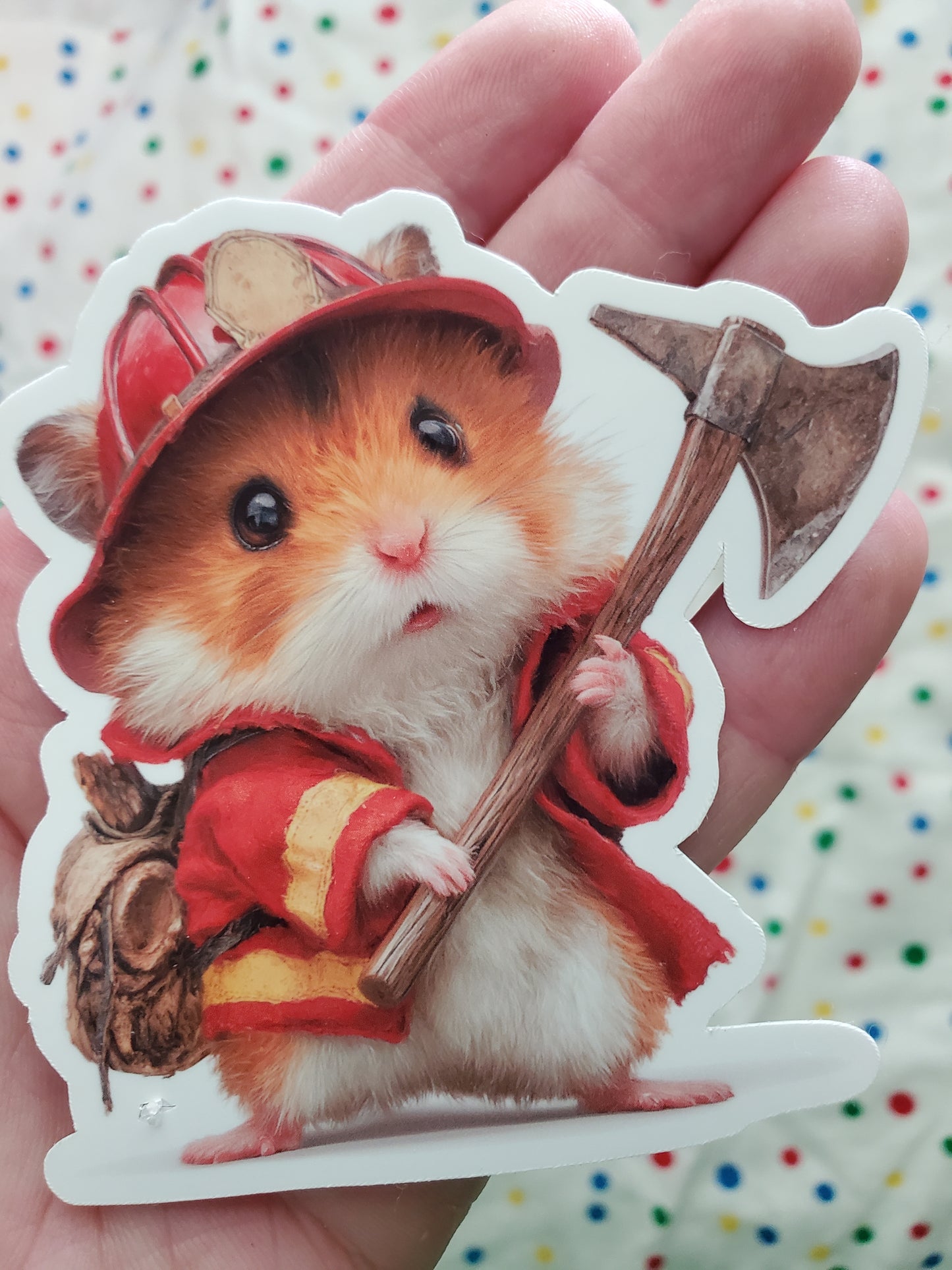 Hamster Sticker Set